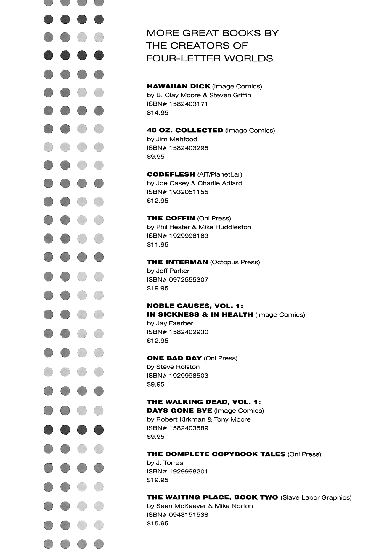 Read online Four-Letter Worlds comic -  Issue # TPB - 143