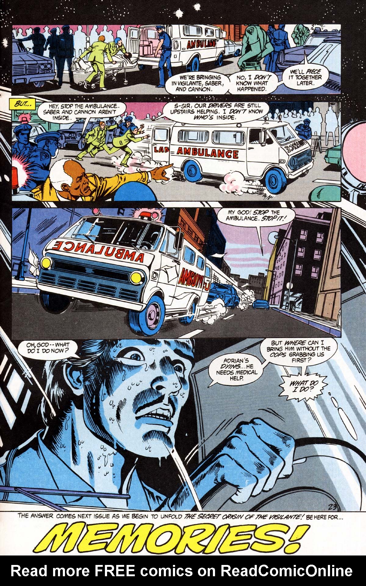 Read online Vigilante (1983) comic -  Issue #5 - 25