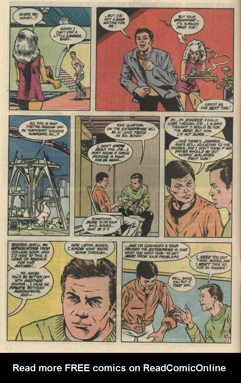 Read online Star Trek (1984) comic -  Issue # _Annual 1 - 13