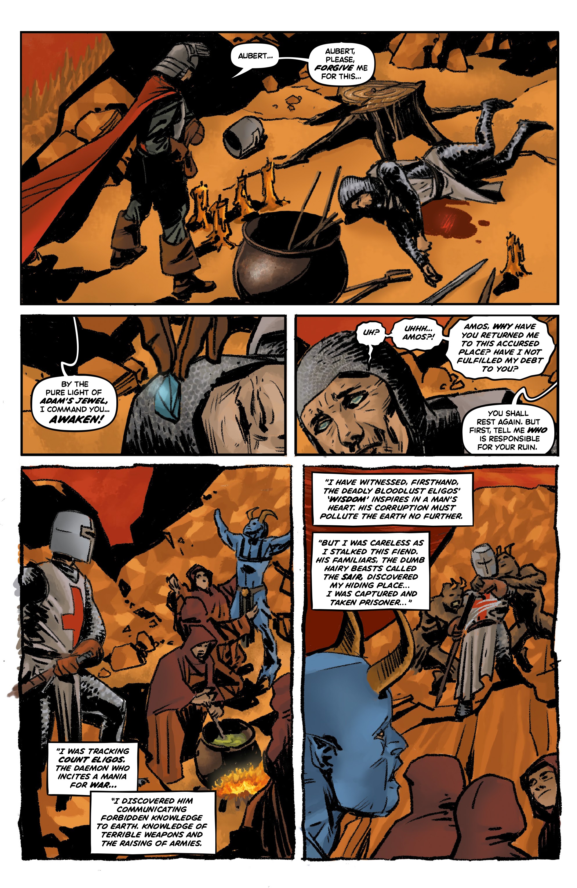 Read online Planet of Daemons comic -  Issue #1 - 12