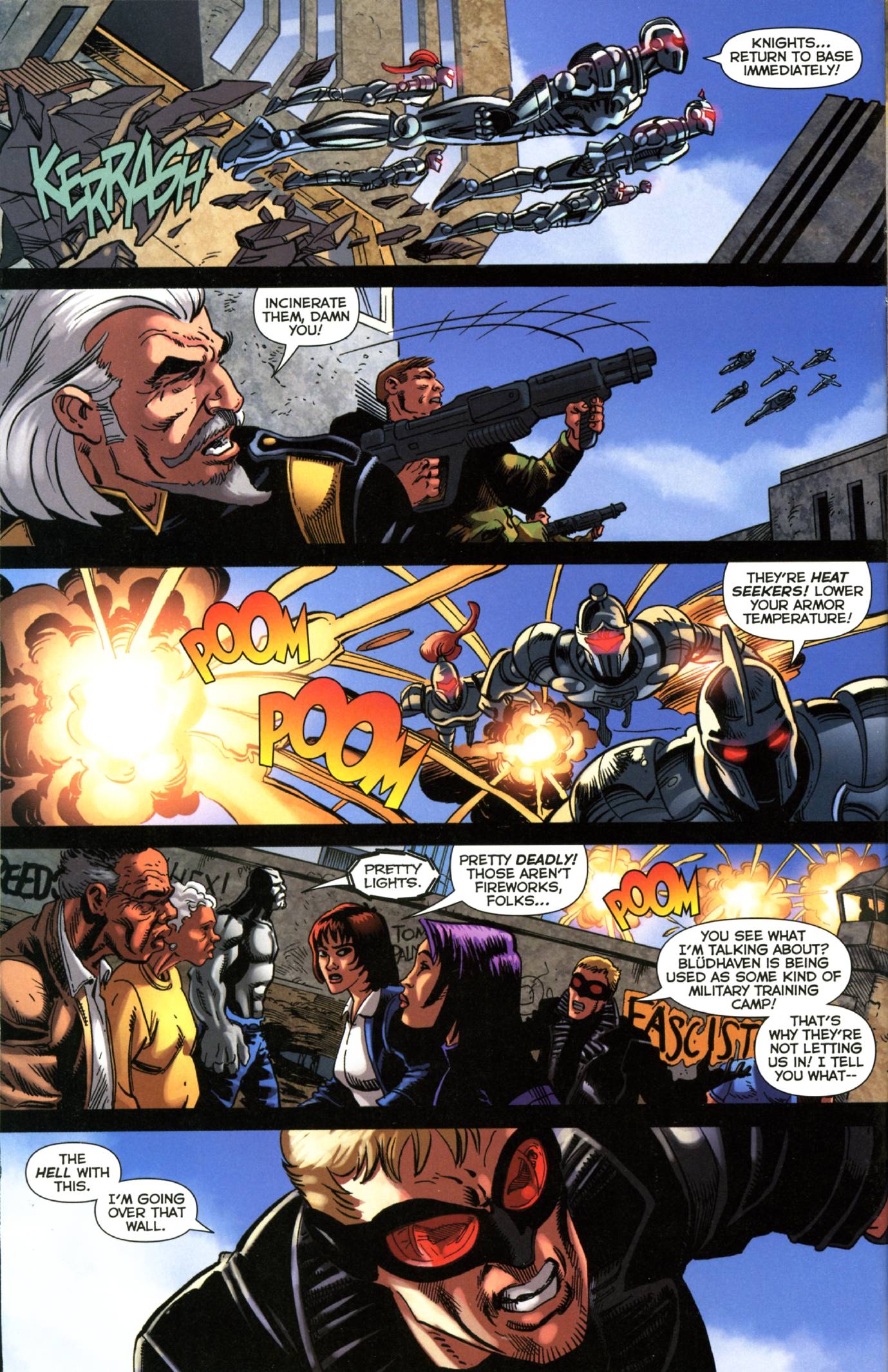 Read online Crisis Aftermath: The Battle for Bludhaven comic -  Issue #3 - 5