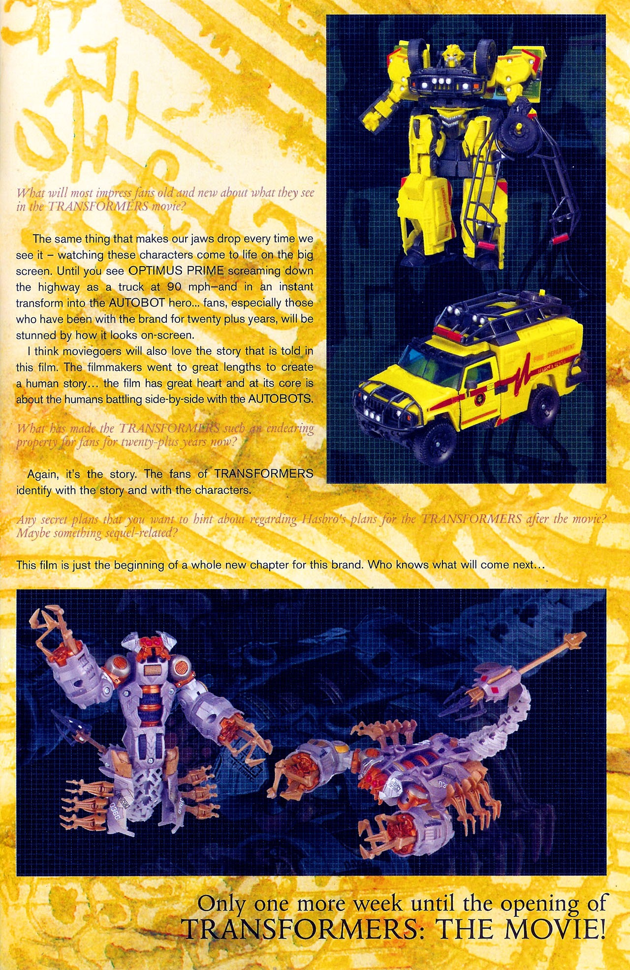 Read online Transformers: The Movie Adaptation comic -  Issue #4 - 32