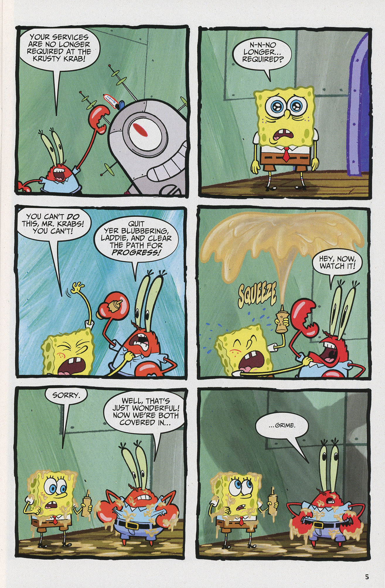 Read online SpongeBob Comics comic -  Issue #4 - 7