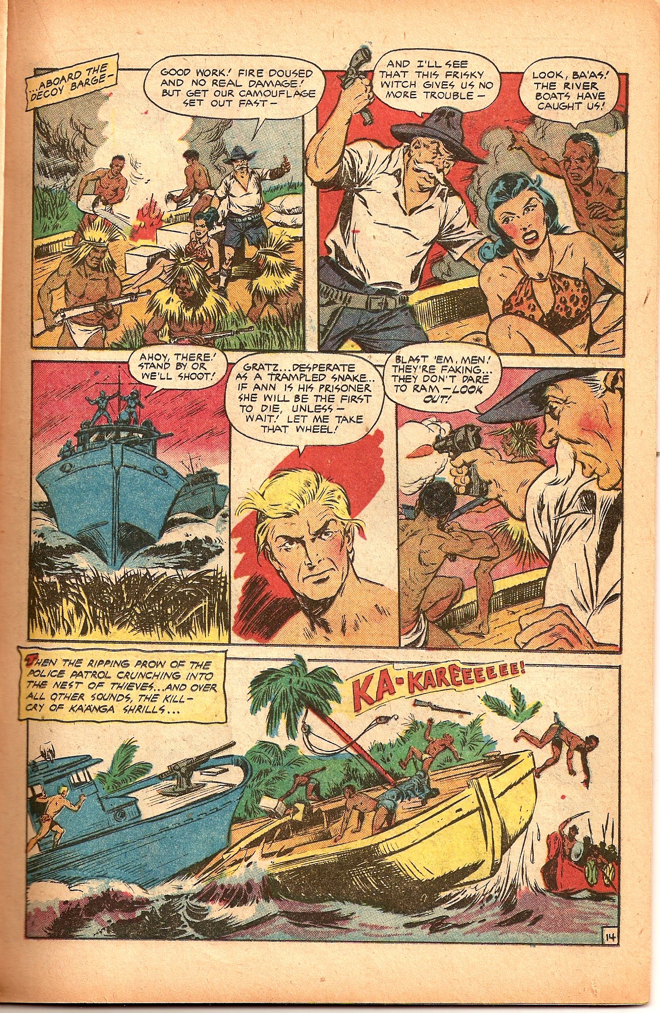 Read online Jungle Comics comic -  Issue #139 - 17