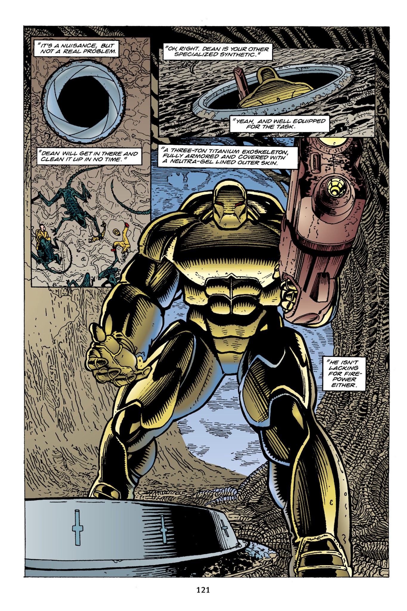 Read online Aliens Omnibus comic -  Issue # TPB 4 - 121