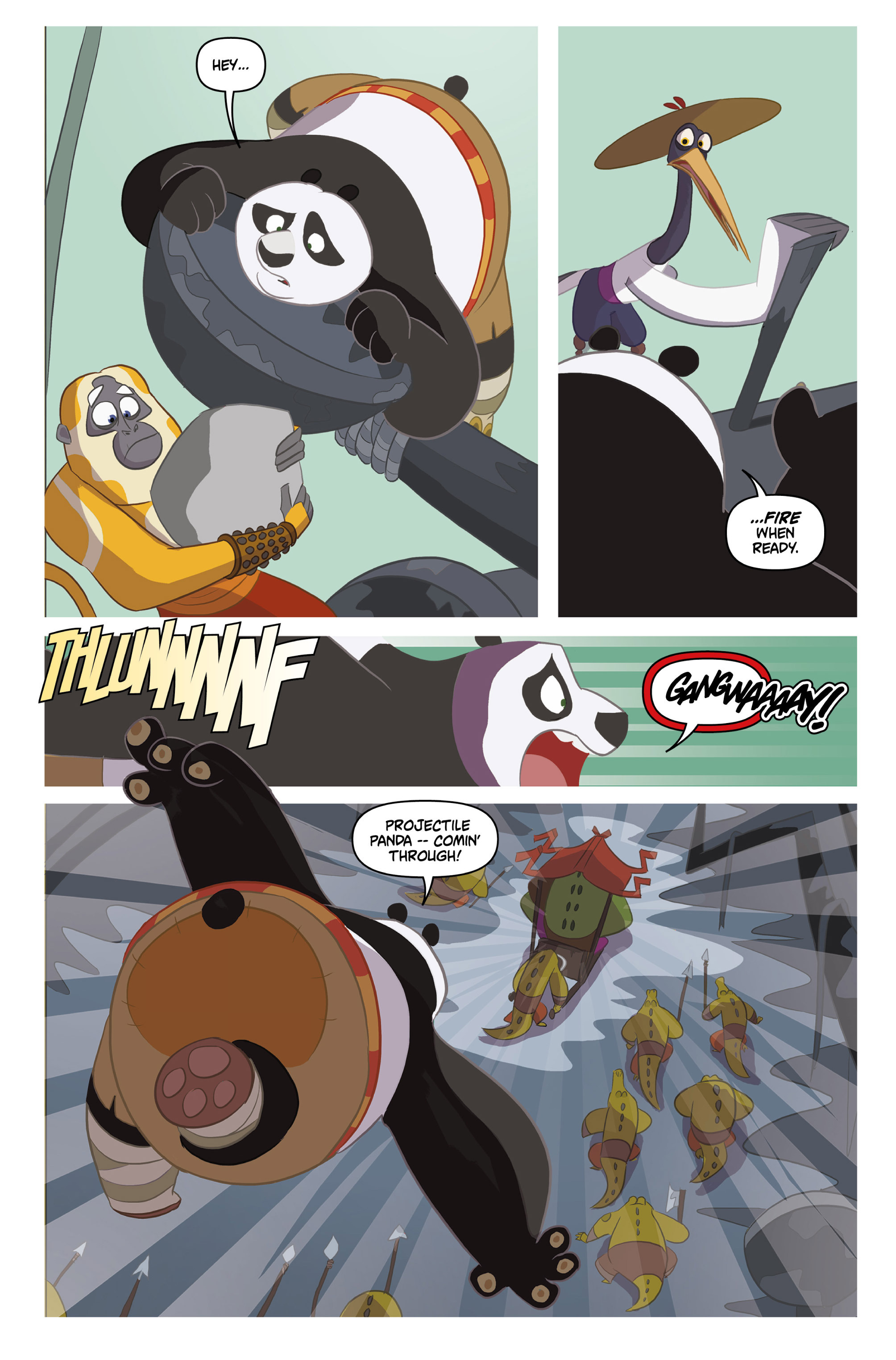 Read online DreamWorks Kung Fu Panda comic -  Issue #2 - 8