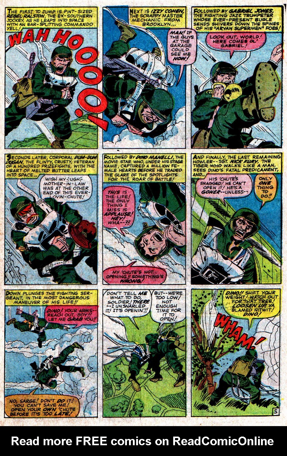 Read online Sgt. Fury comic -  Issue #6 - 7