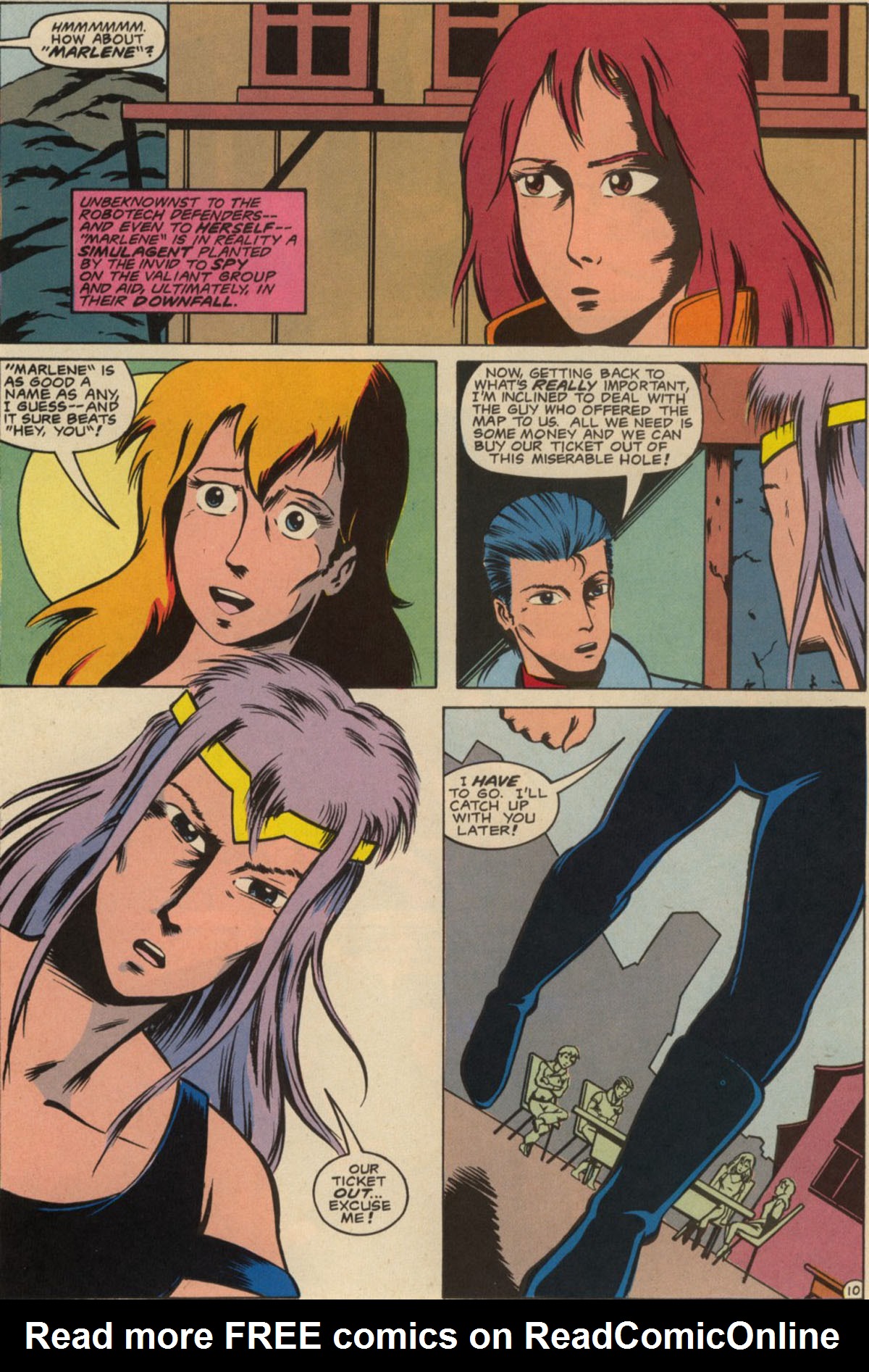 Read online Robotech The New Generation comic -  Issue #11 - 12