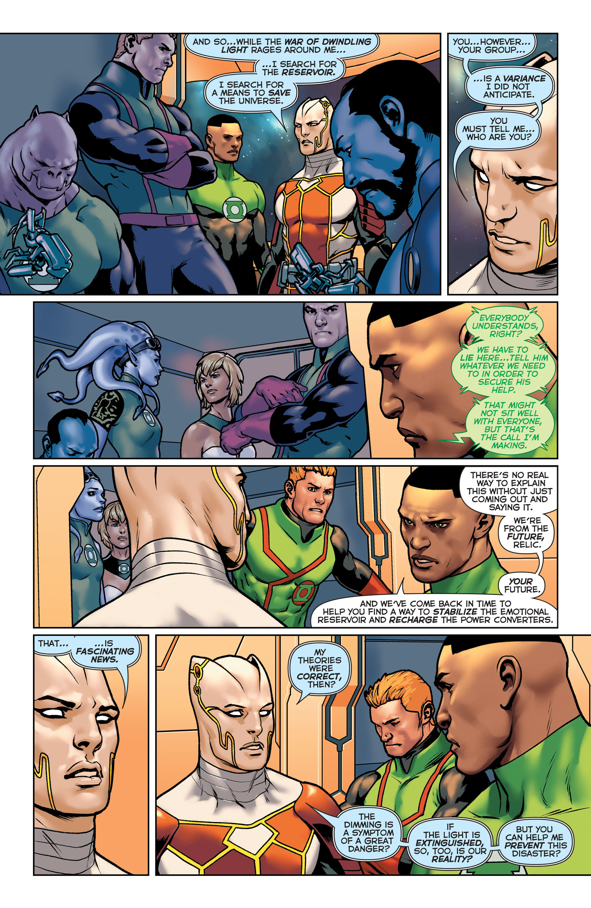 Read online Green Lantern: Lost Army comic -  Issue #3 - 13