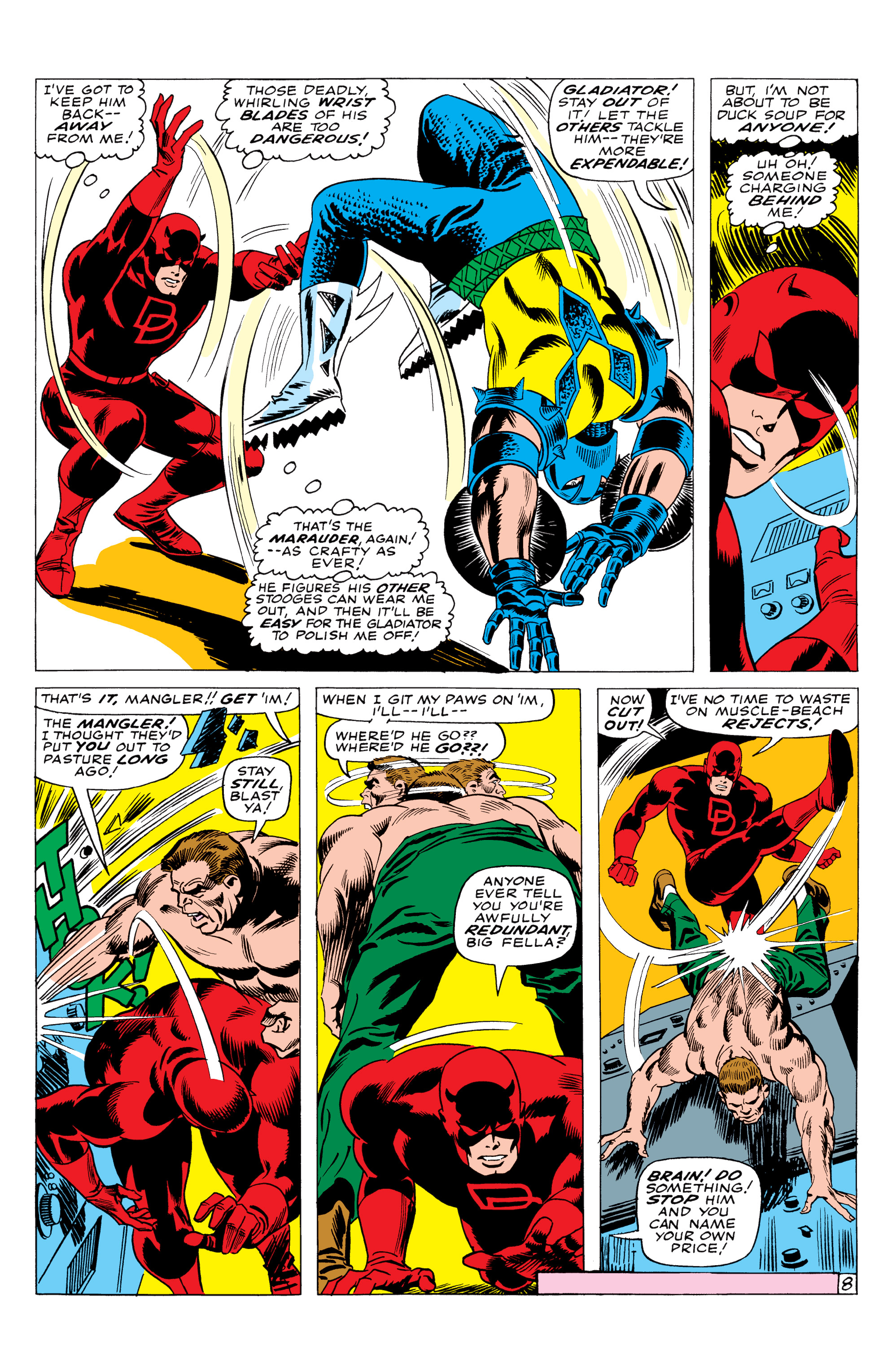 Read online Marvel Masterworks: Daredevil comic -  Issue # TPB 3 (Part 1) - 35