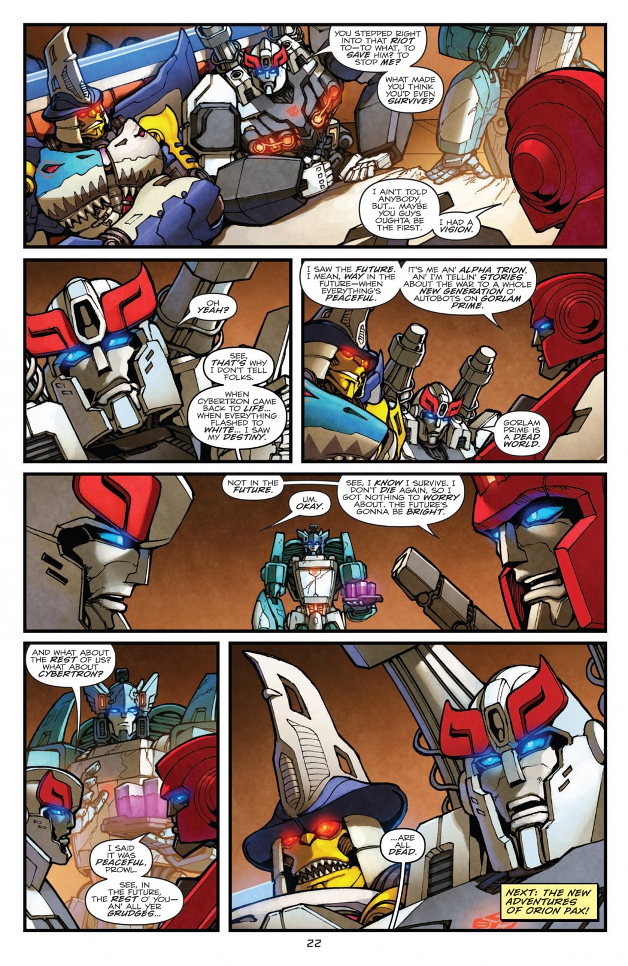 Read online Transformers: Robots In Disguise (2012) comic -  Issue #5 - 26
