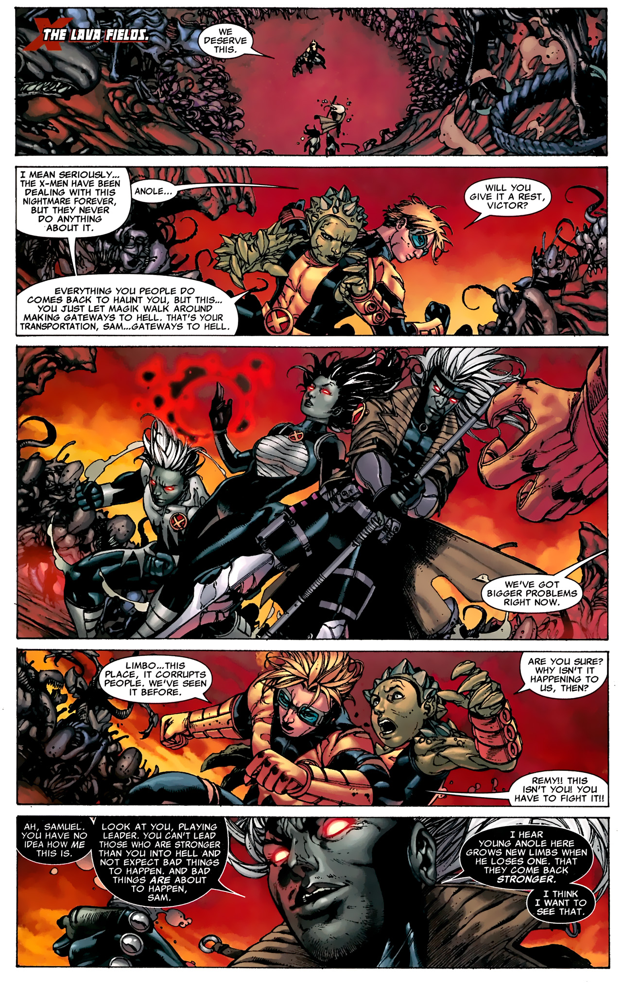 Read online X-Men: Hellbound comic -  Issue #3 - 5