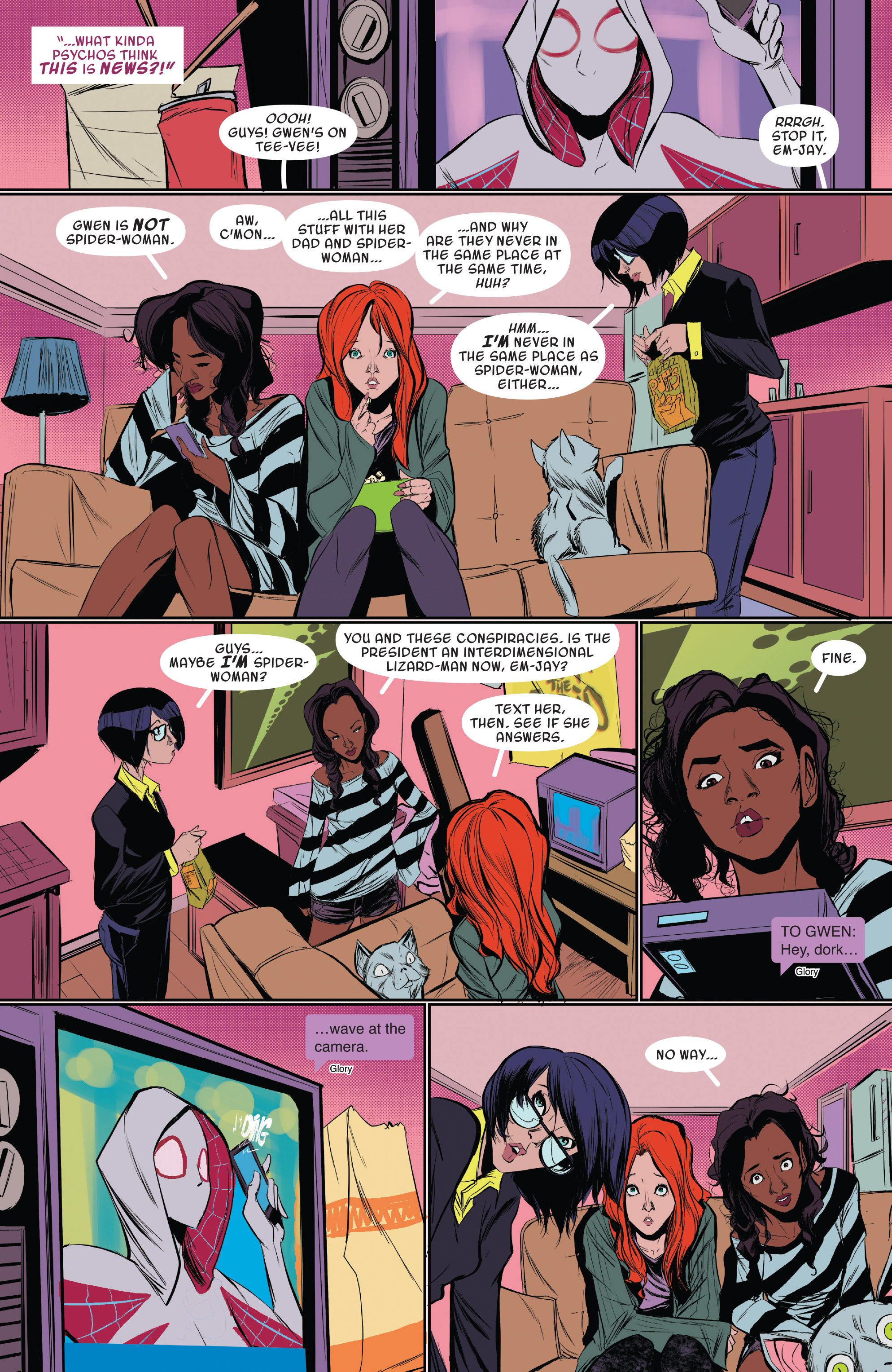 Read online Spider-Gwen [II] comic -  Issue #19 - 6