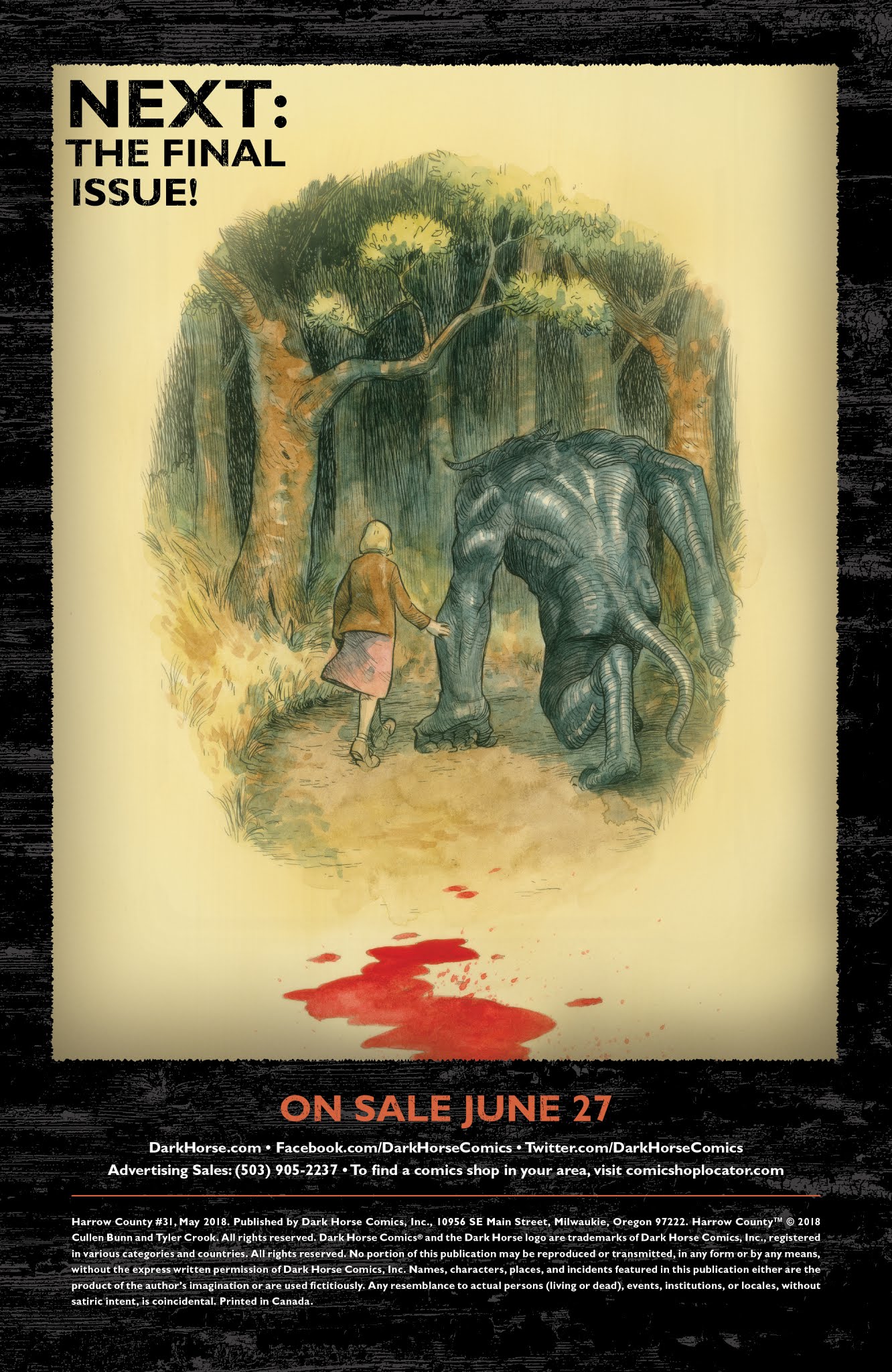 Read online Harrow County comic -  Issue #31 - 24