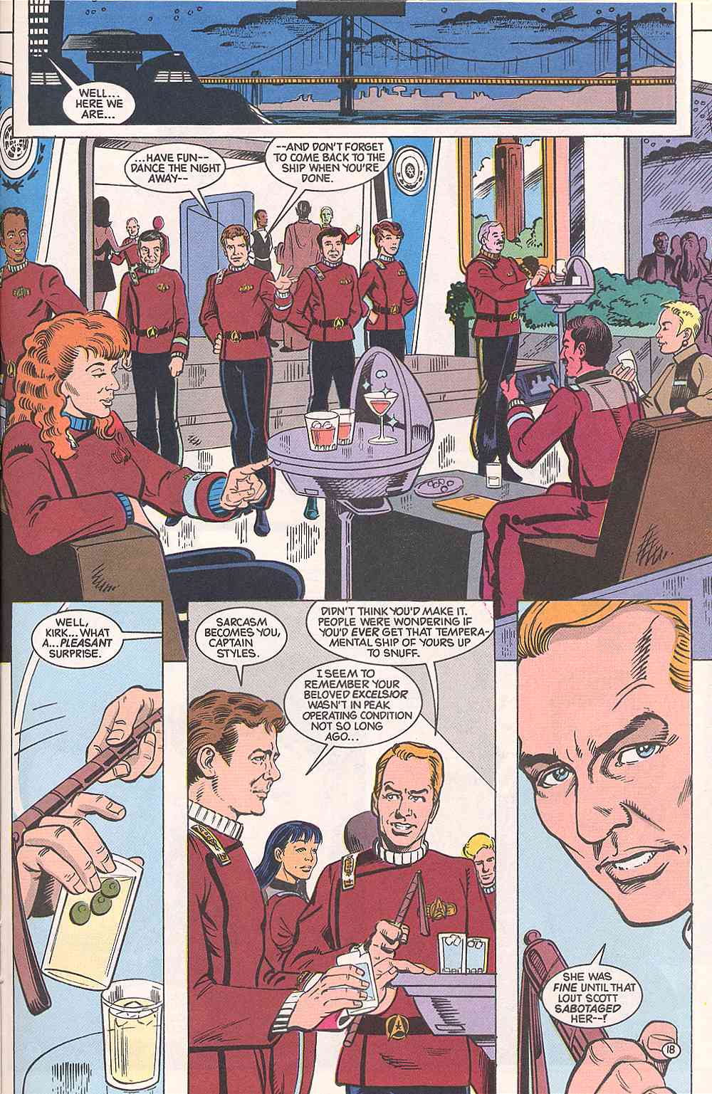 Read online Star Trek (1989) comic -  Issue #25 - 18