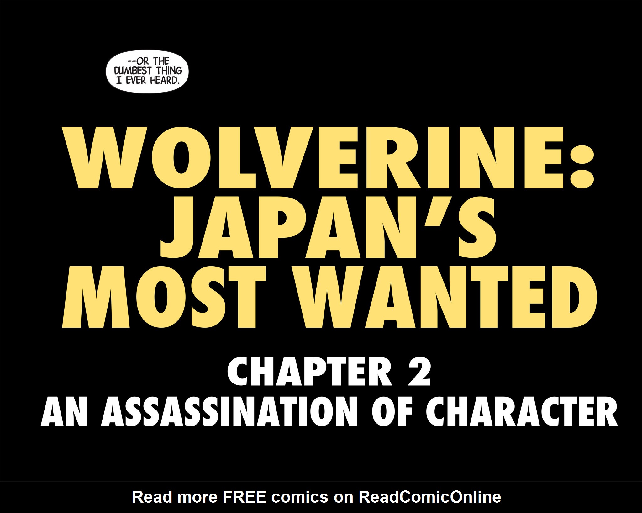 Read online Wolverine: Japan's Most Wanted comic -  Issue #2 - 10