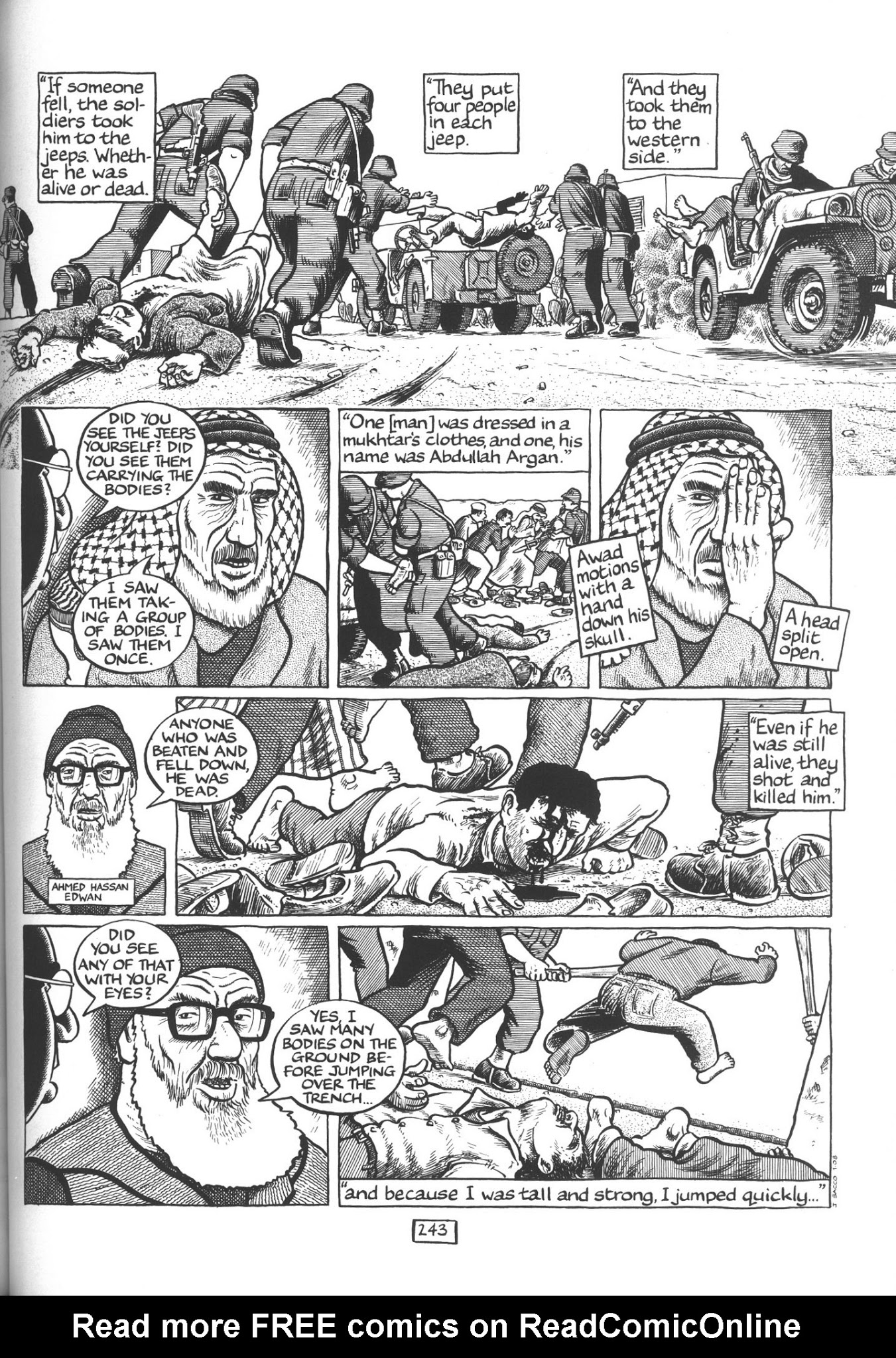 Read online Footnotes in Gaza comic -  Issue # TPB - 262