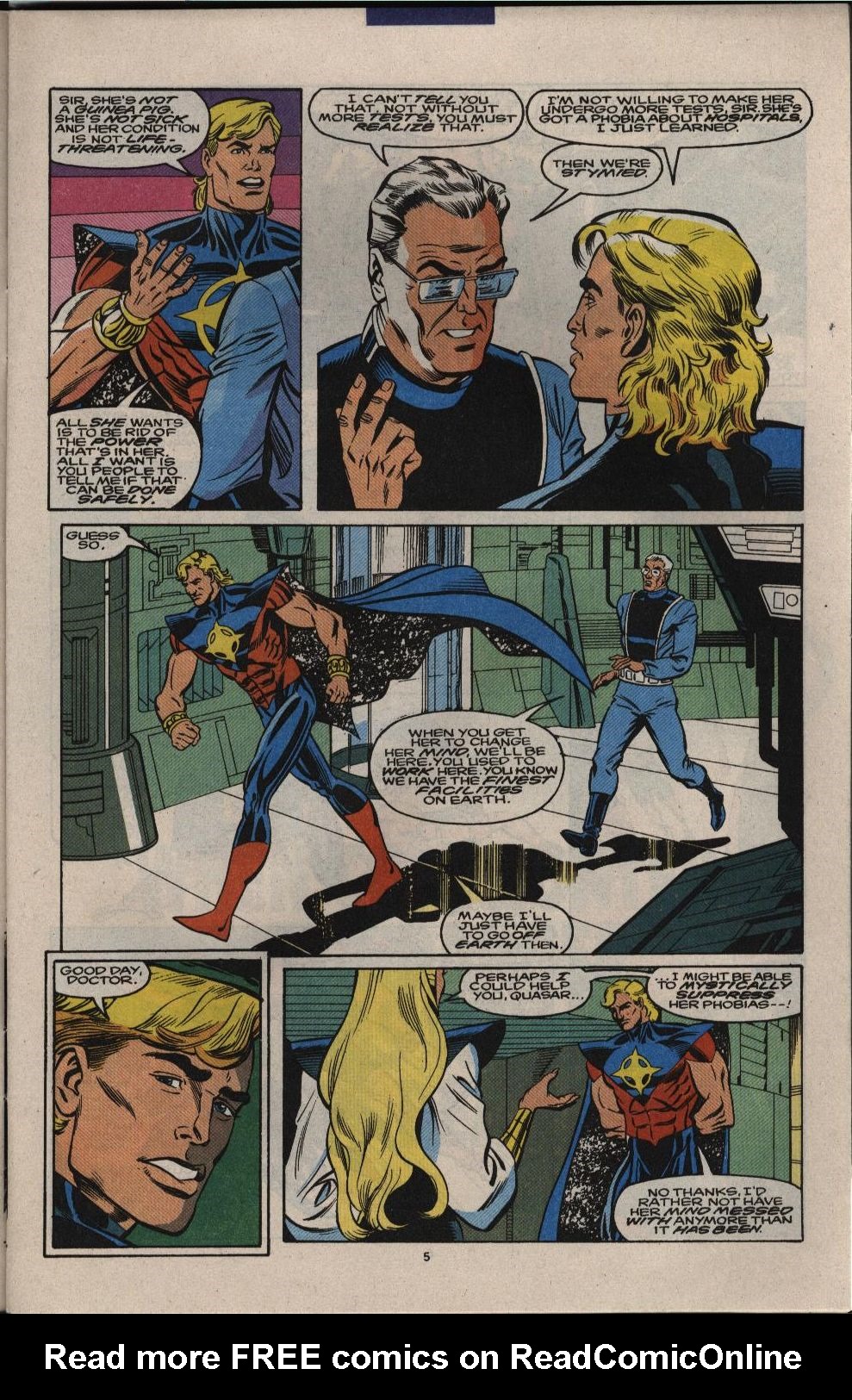 Read online Quasar comic -  Issue #53 - 6