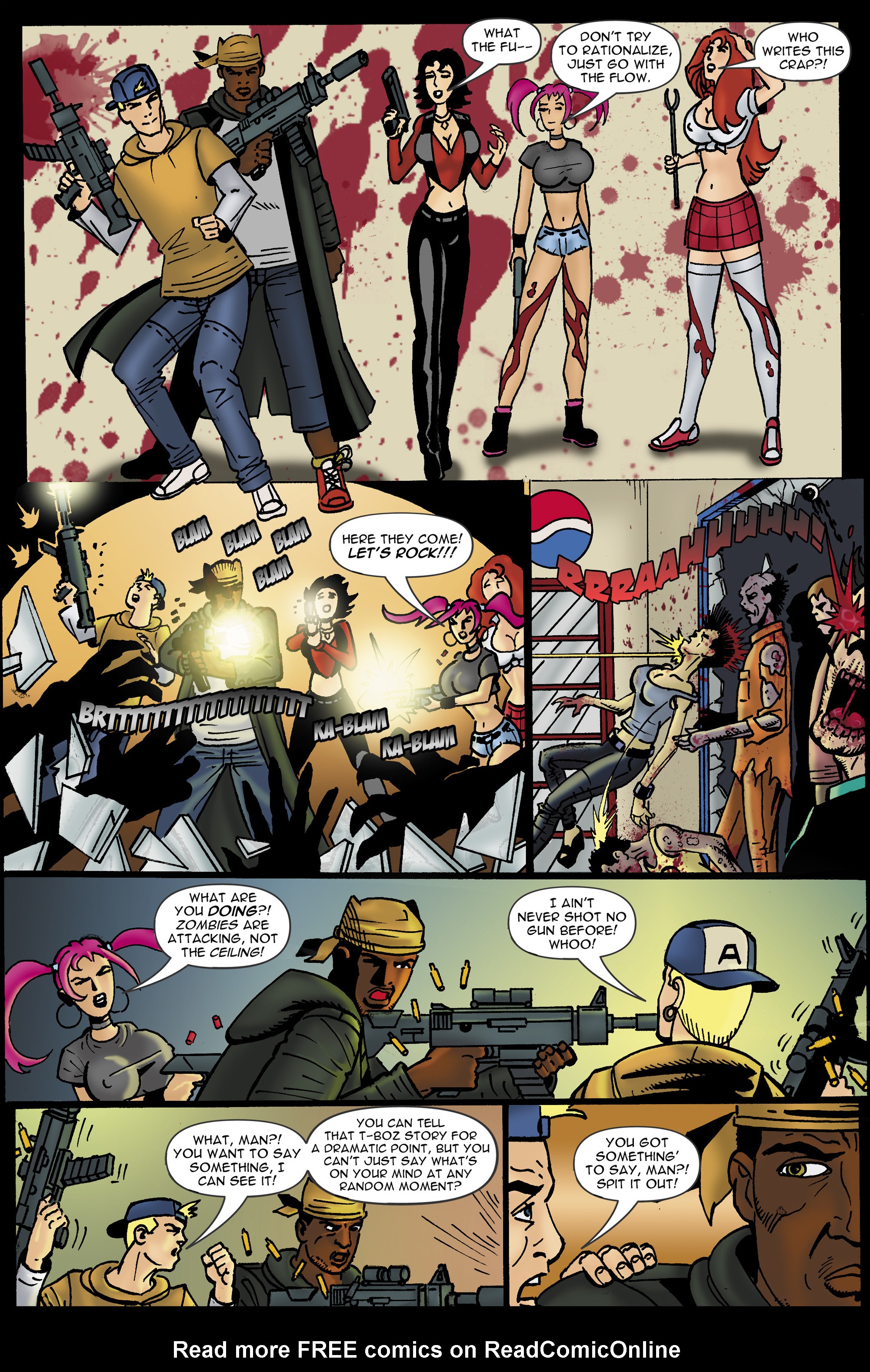 Read online Chaos Campus: Sorority Girls Vs. Zombies comic -  Issue #3 - 19