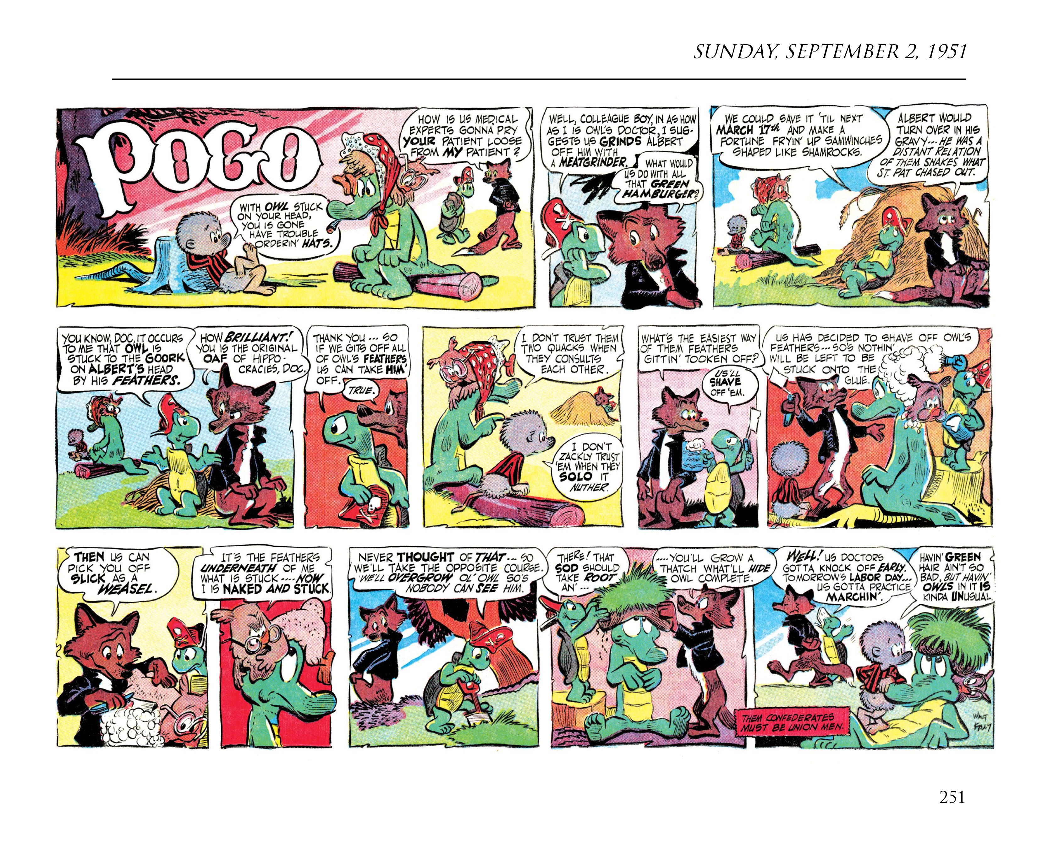 Read online Pogo by Walt Kelly: The Complete Syndicated Comic Strips comic -  Issue # TPB 2 (Part 3) - 69