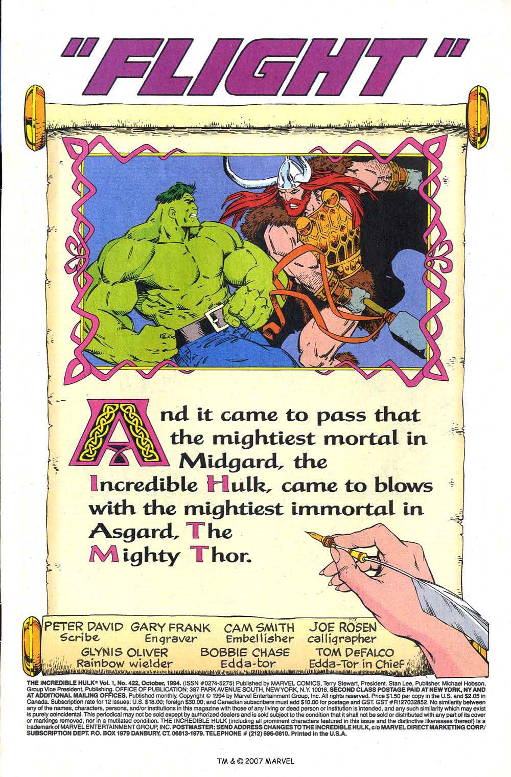 Read online The Incredible Hulk (1968) comic -  Issue #422 - 3