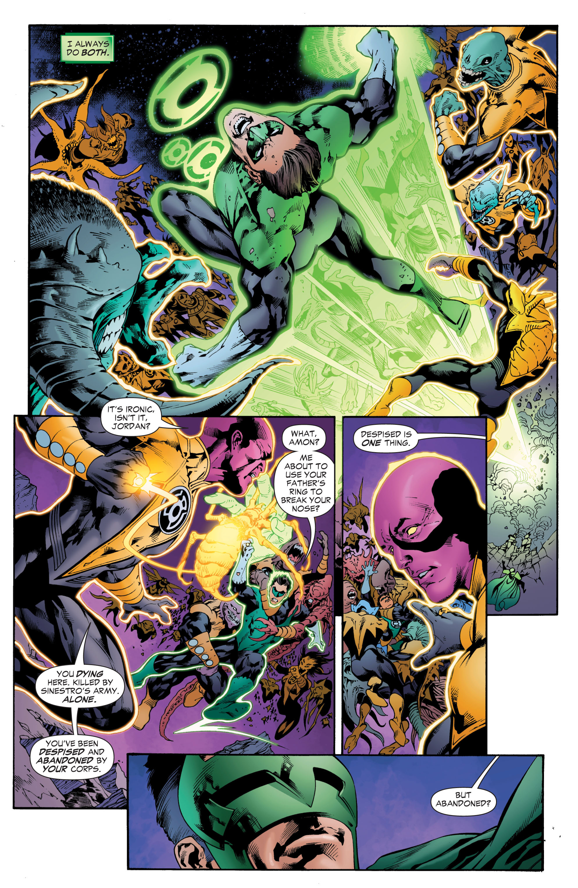 Read online Green Lantern: The Sinestro Corps War comic -  Issue # Full - 98
