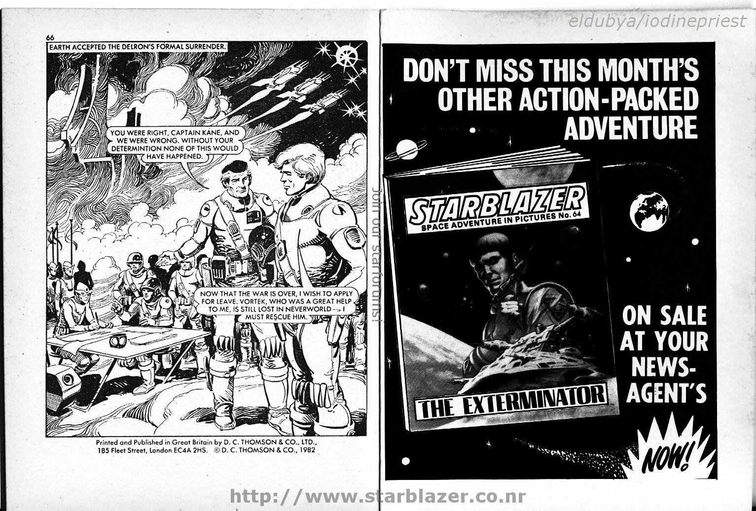 Read online Starblazer comic -  Issue #65 - 35