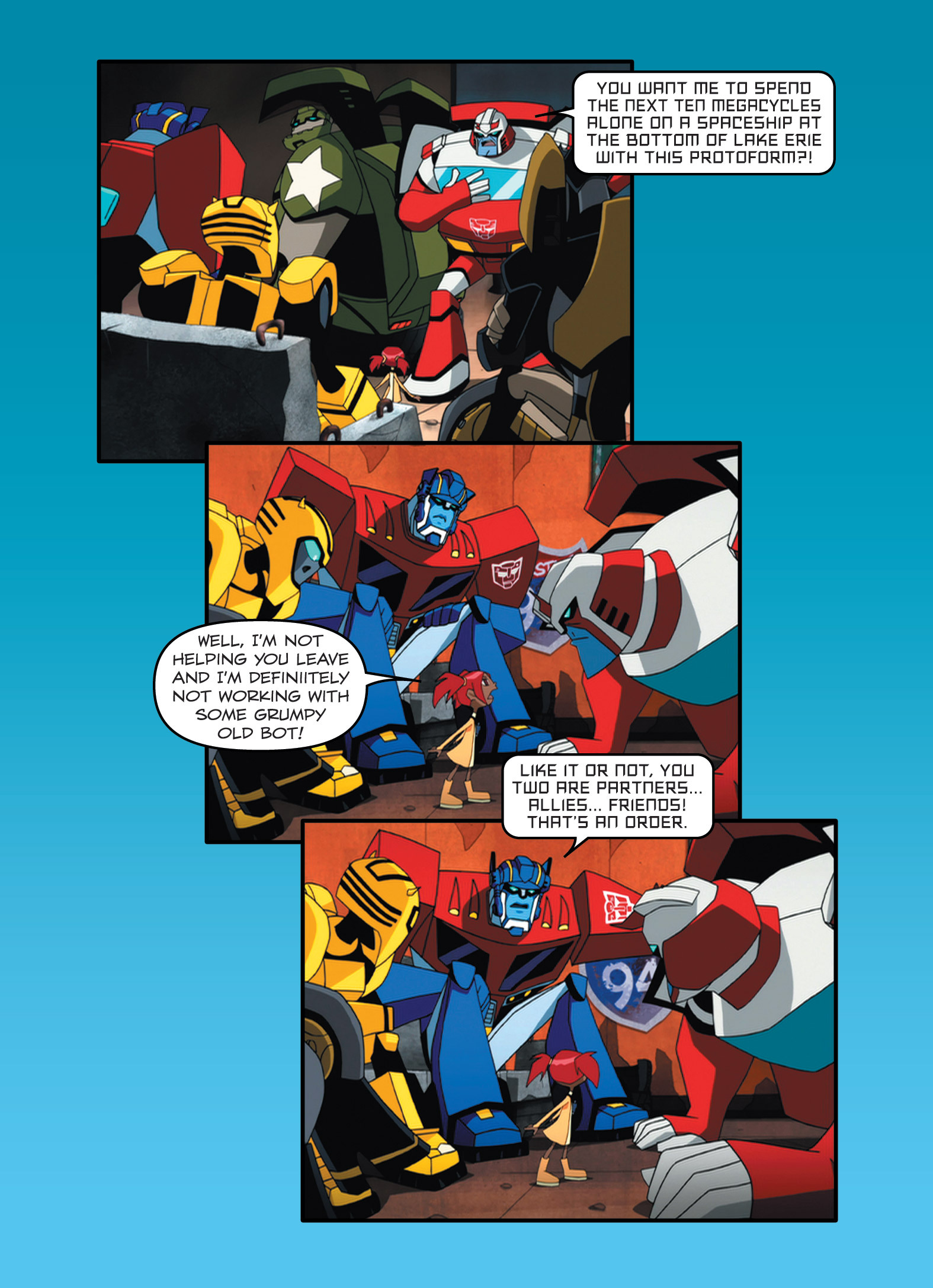 Read online Transformers Animated comic -  Issue #5 - 94