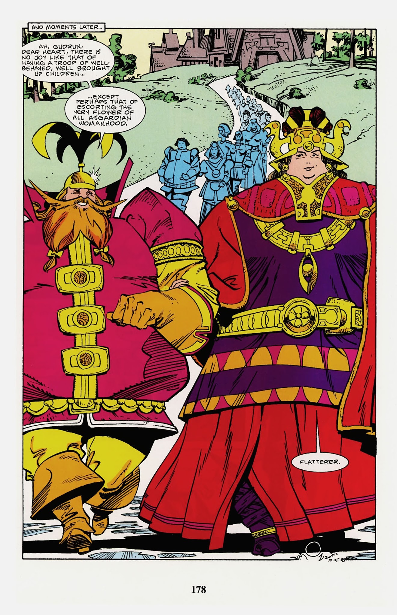 Read online Thor Visionaries: Walter Simonson comic -  Issue # TPB 3 - 180