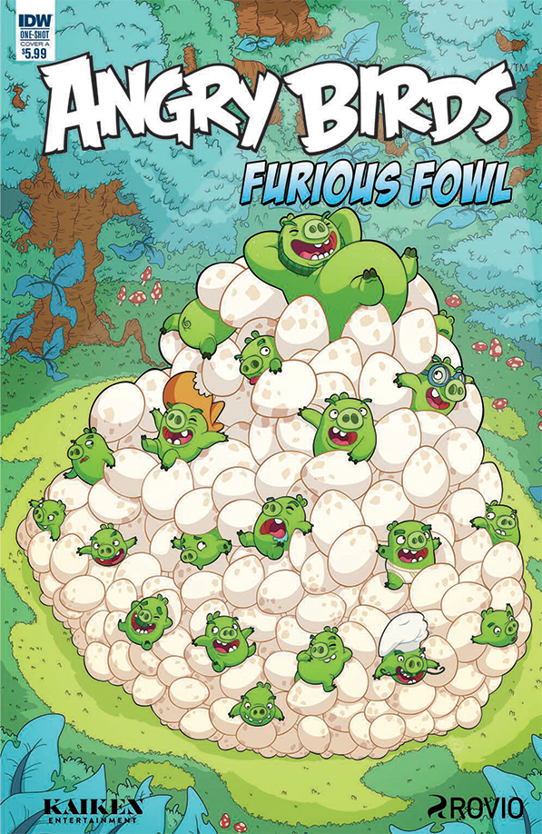 Read online Angry Birds Comics Quarterly comic -  Issue # Issue Furious Fowl - 1