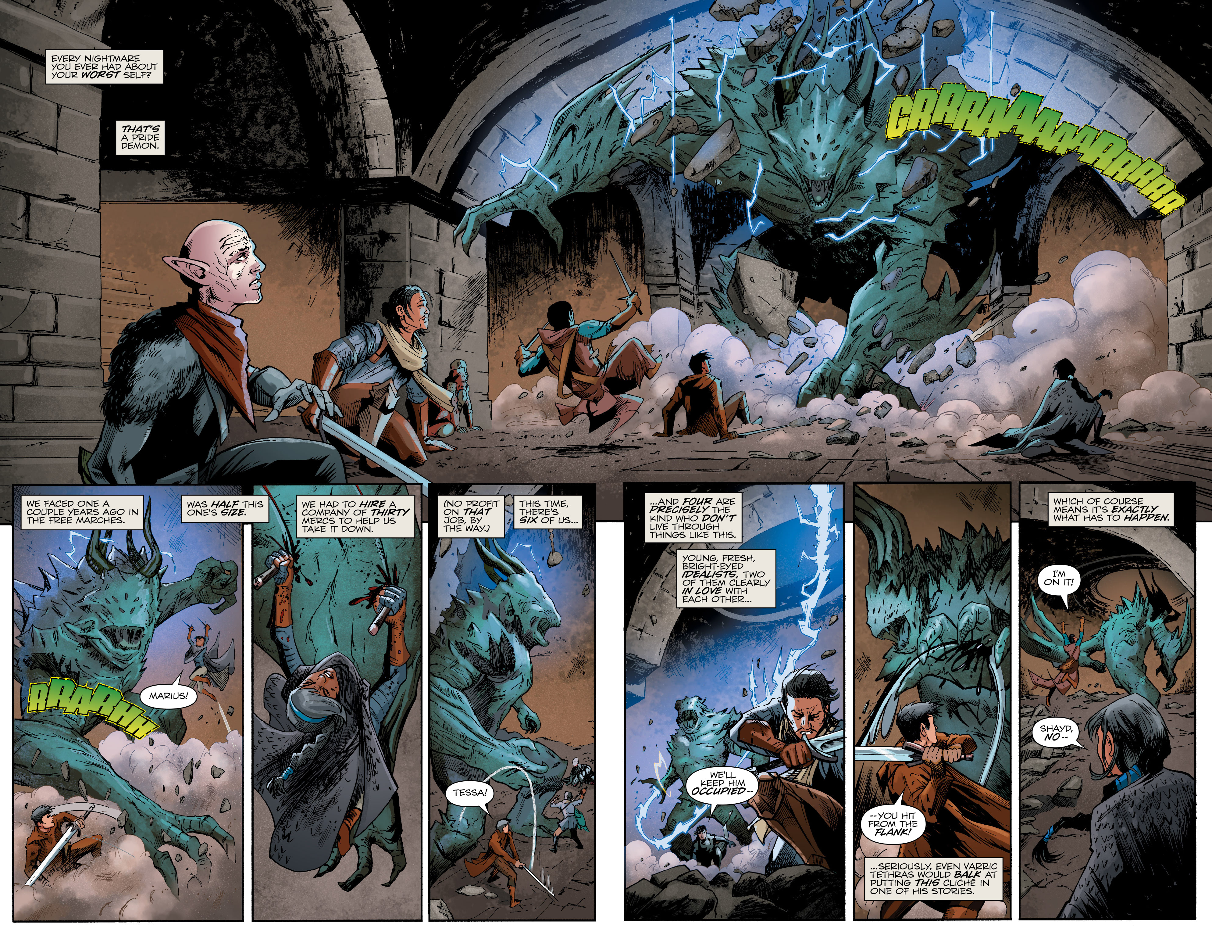 Read online Dragon Age: The First Five Graphic Novels comic -  Issue # TPB (Part 3) - 98