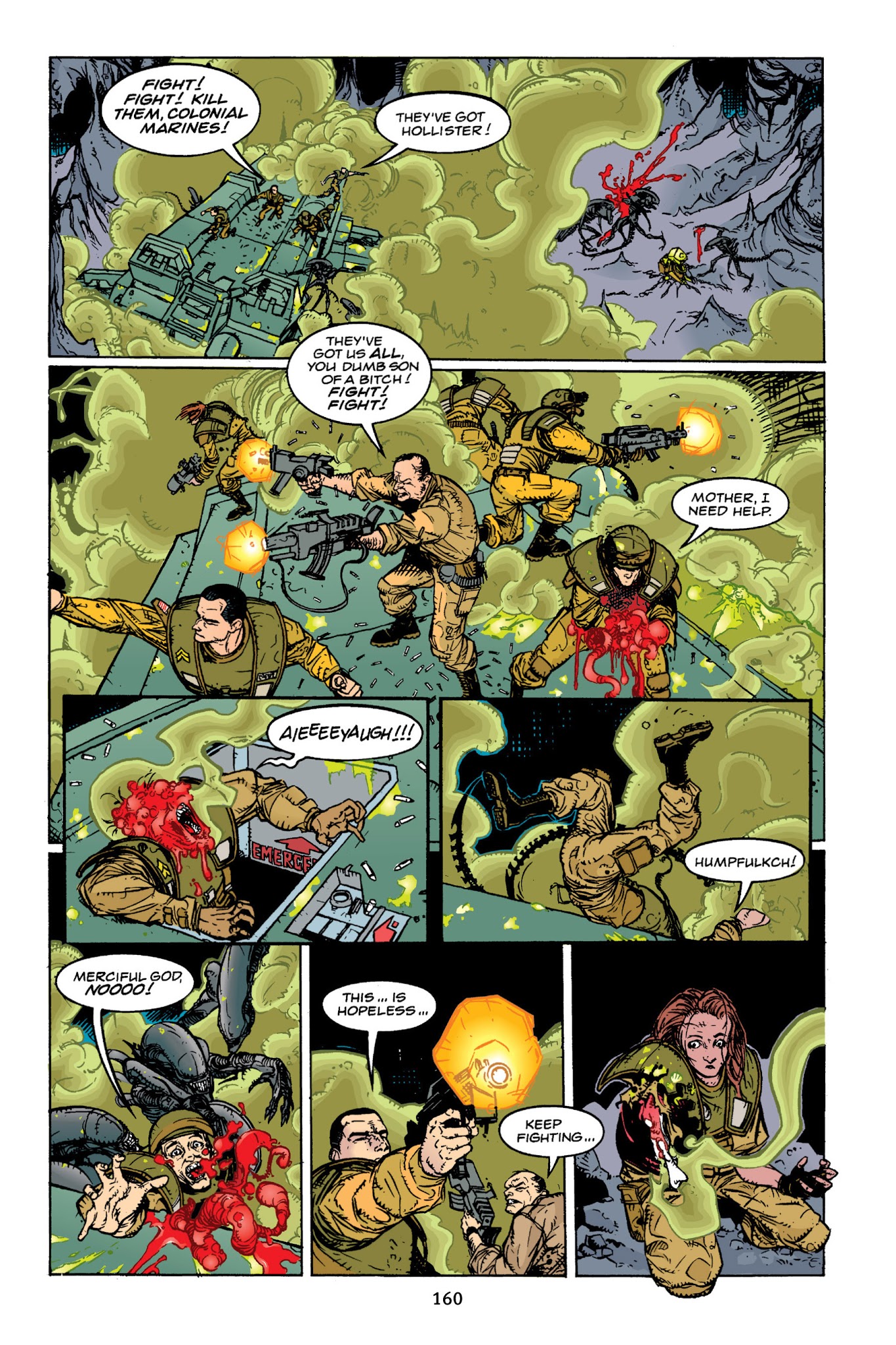Read online Aliens Omnibus comic -  Issue # TPB 3 - 161