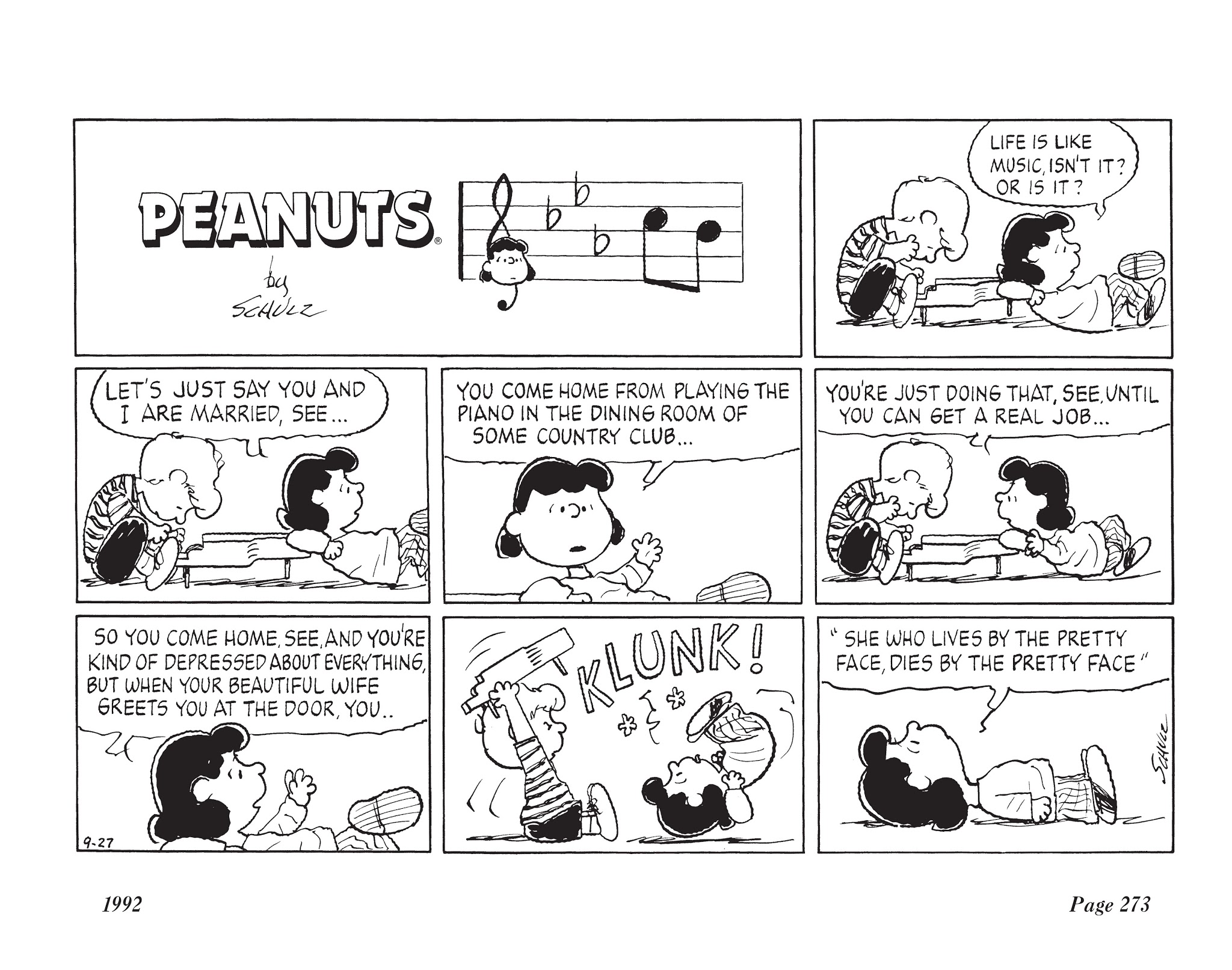 Read online The Complete Peanuts comic -  Issue # TPB 21 - 287