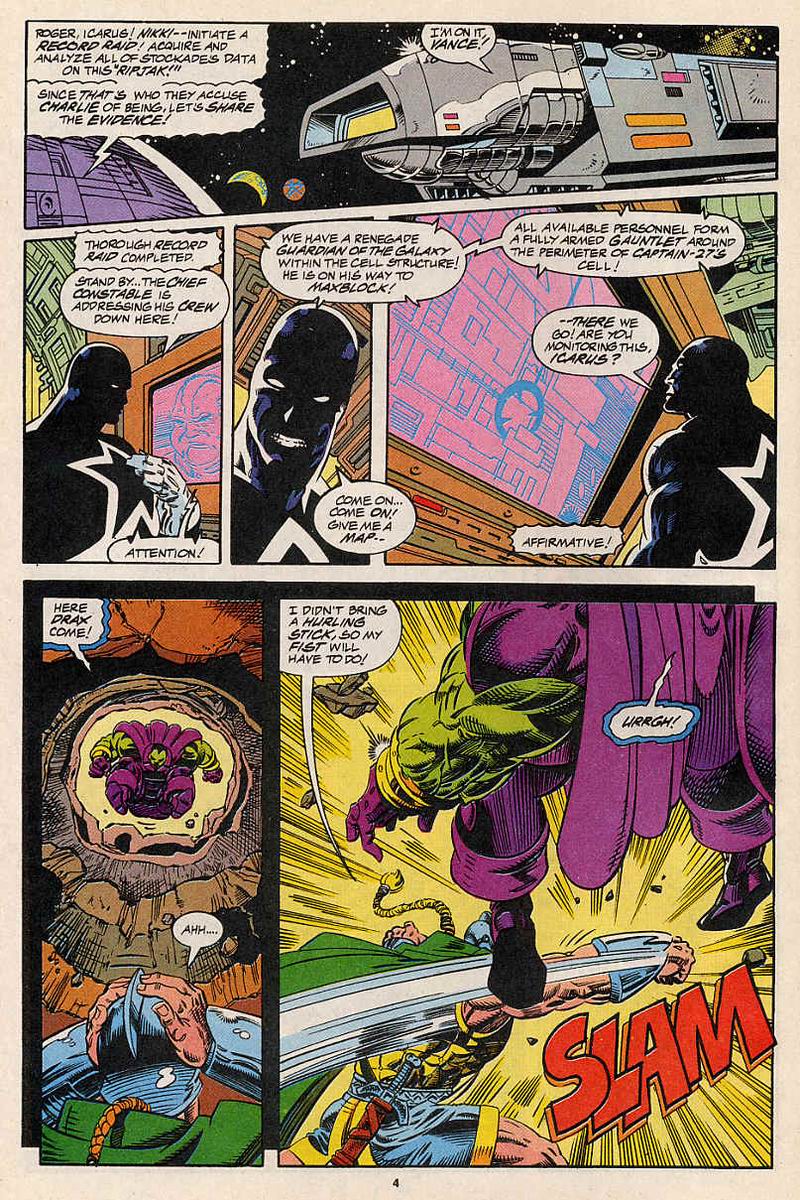 Read online Guardians of the Galaxy (1990) comic -  Issue #53 - 5