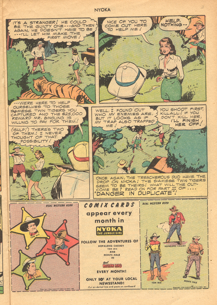 Read online Nyoka the Jungle Girl (1945) comic -  Issue #23 - 21
