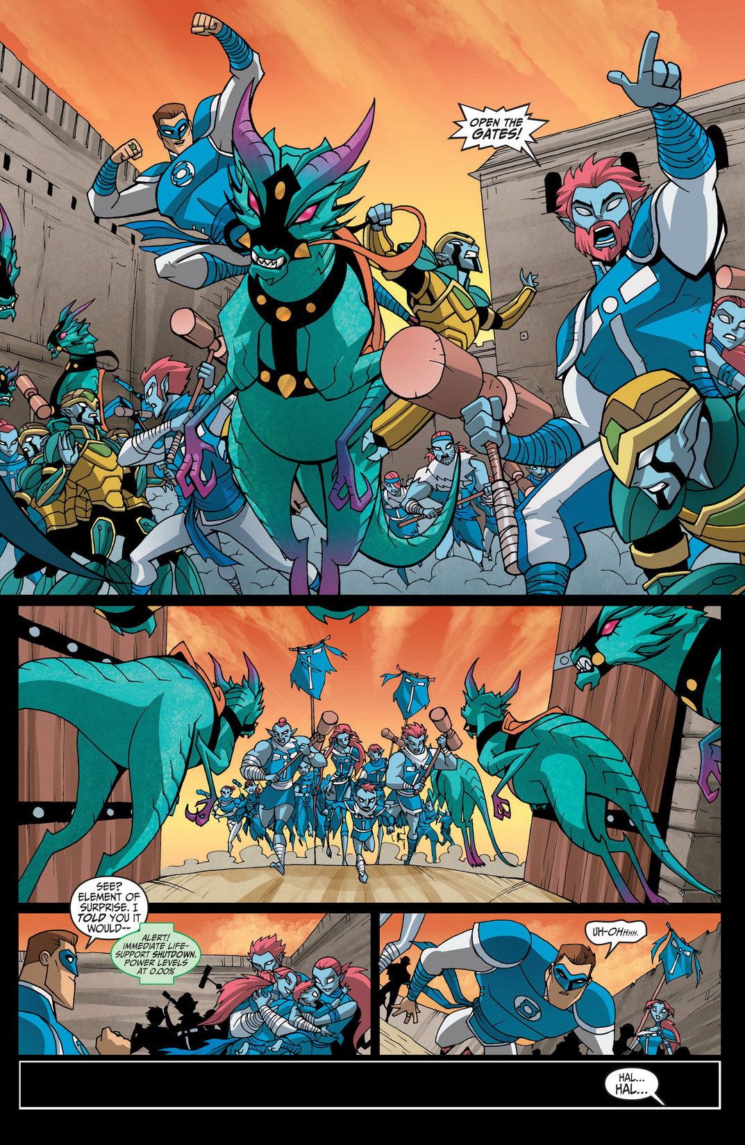 Read online Green Lantern: The Animated Series comic -  Issue #8 - 20