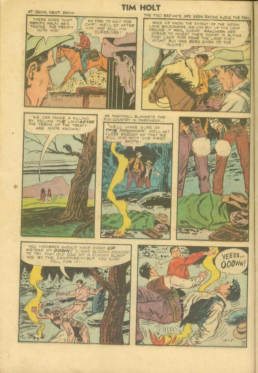 Read online Tim Holt comic -  Issue #33 - 14