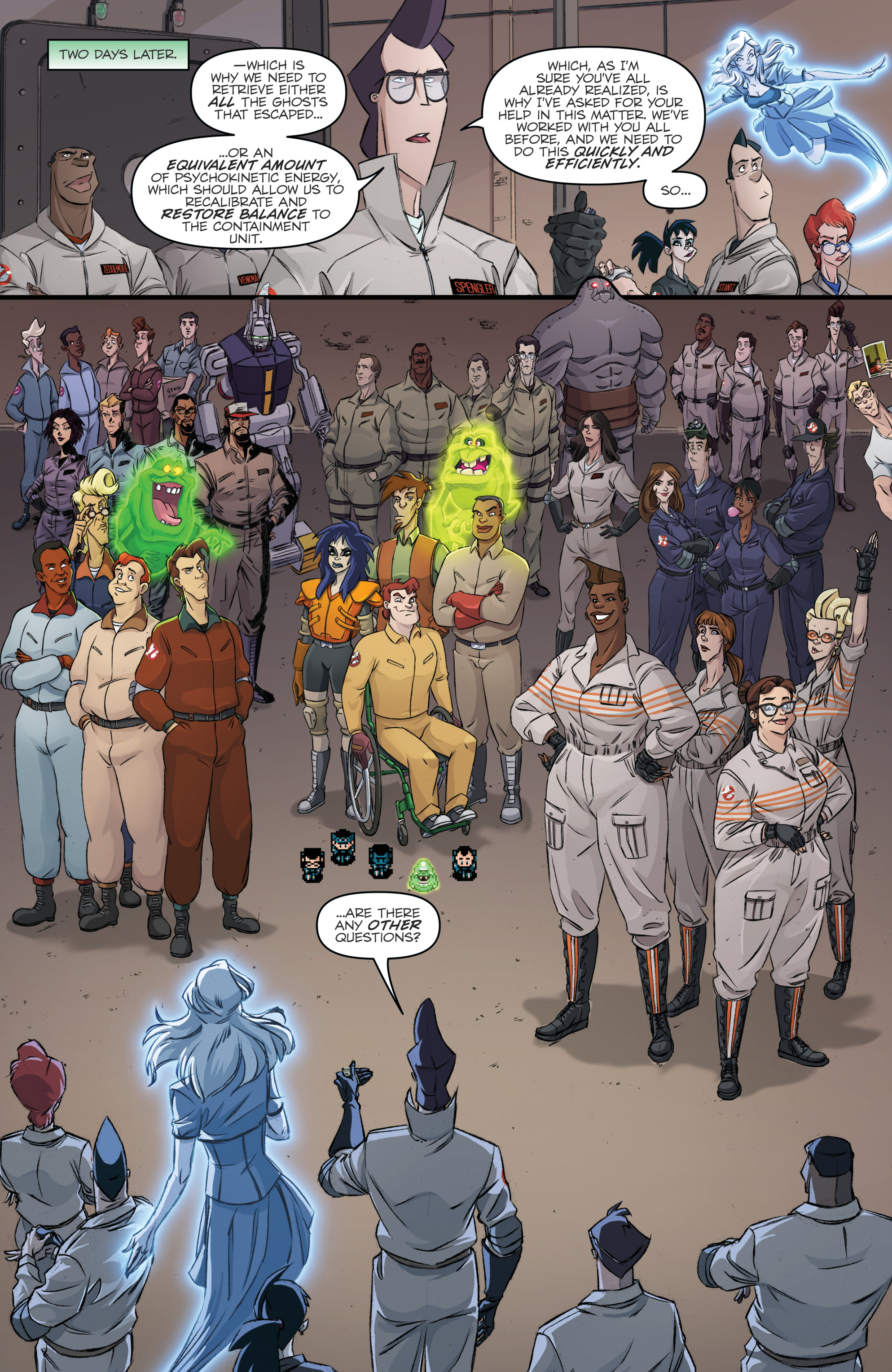 Read online Ghostbusters: Crossing Over comic -  Issue # _TPB - 90
