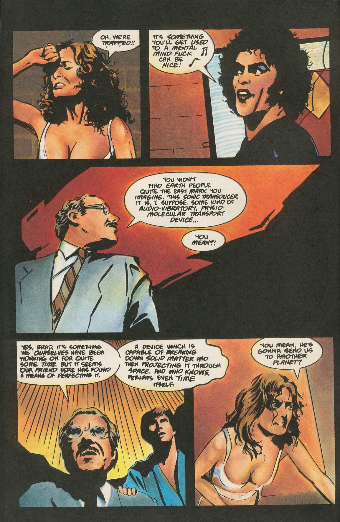 Read online The Rocky Horror Picture Show: The Comic Book comic -  Issue #3 - 6