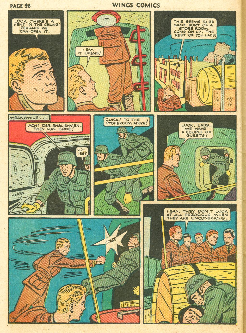 Read online Wings Comics comic -  Issue #10 - 58