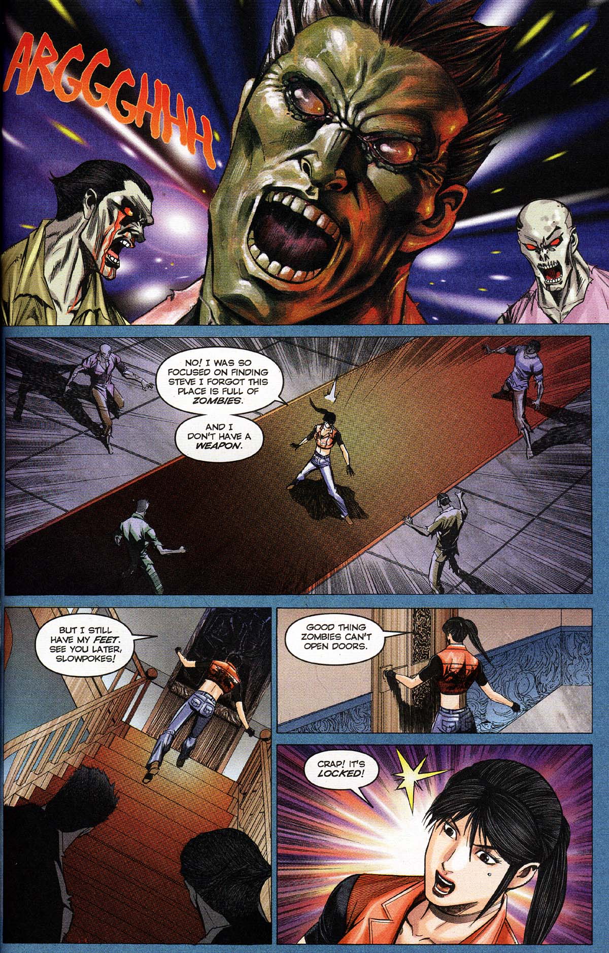 Read online Resident Evil Code: Veronica comic -  Issue #4 - 49