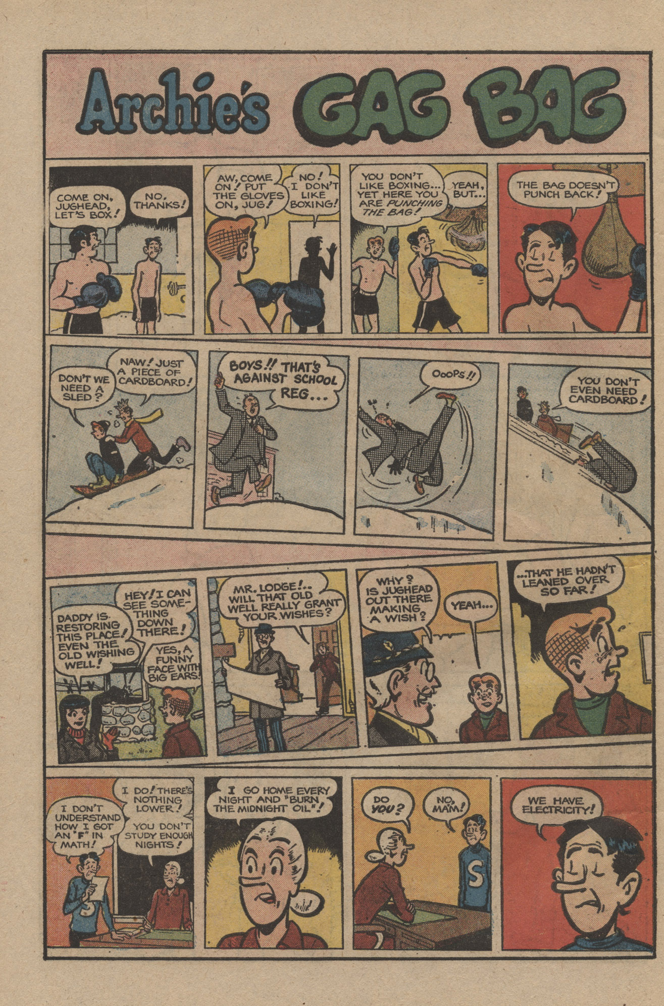 Read online Archie's Joke Book Magazine comic -  Issue #193 - 30