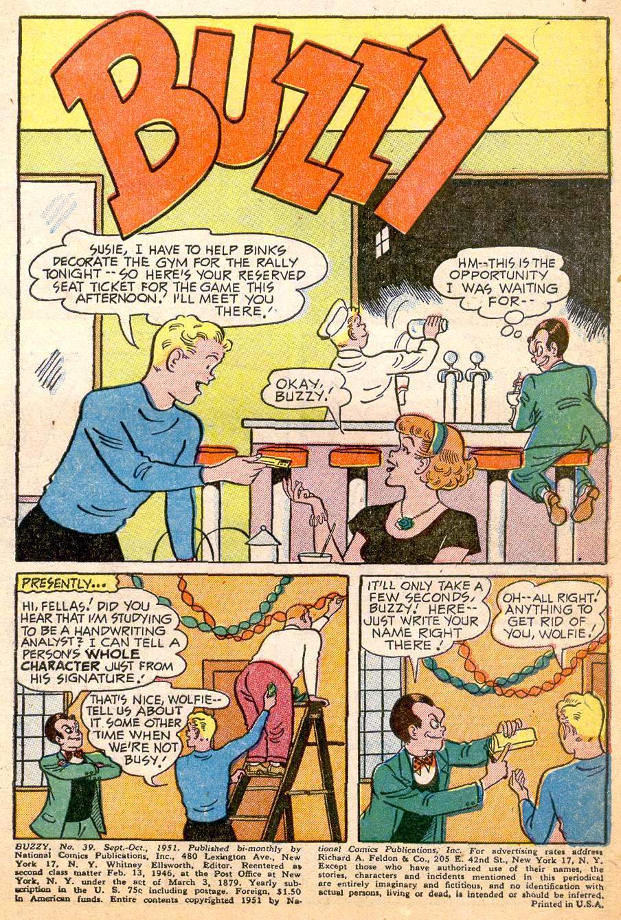Read online Buzzy comic -  Issue #39 - 3