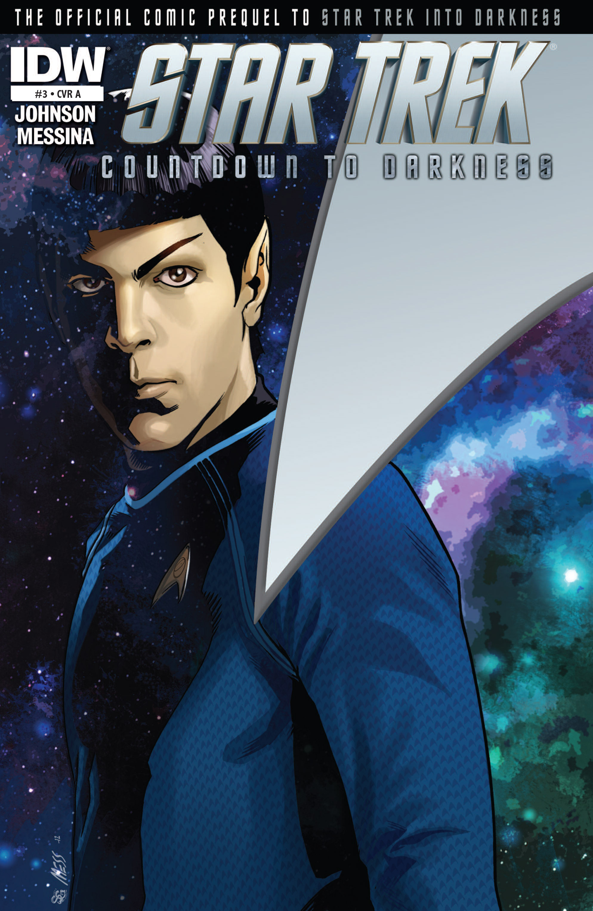 Read online Star Trek: Countdown To Darkness comic -  Issue #3 - 1