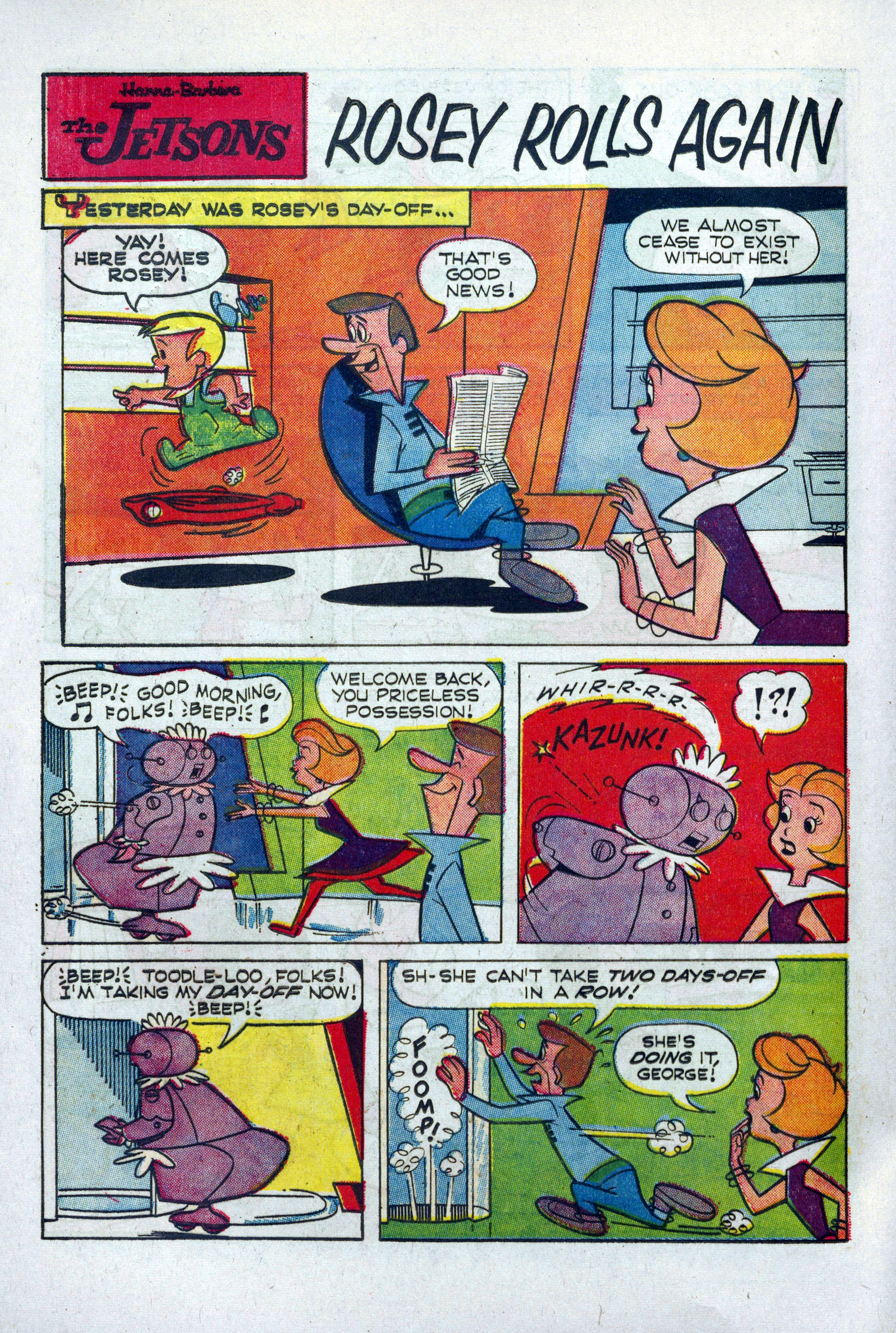 Read online The Jetsons (1963) comic -  Issue #21 - 24