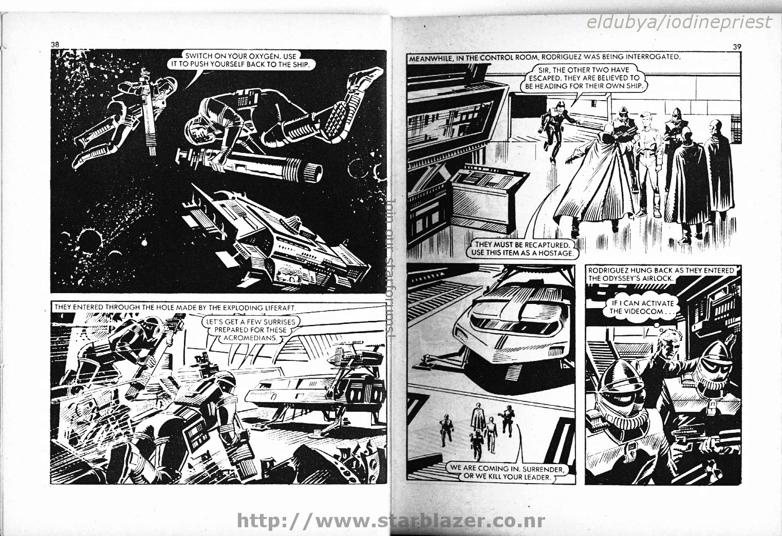 Read online Starblazer comic -  Issue #85 - 21