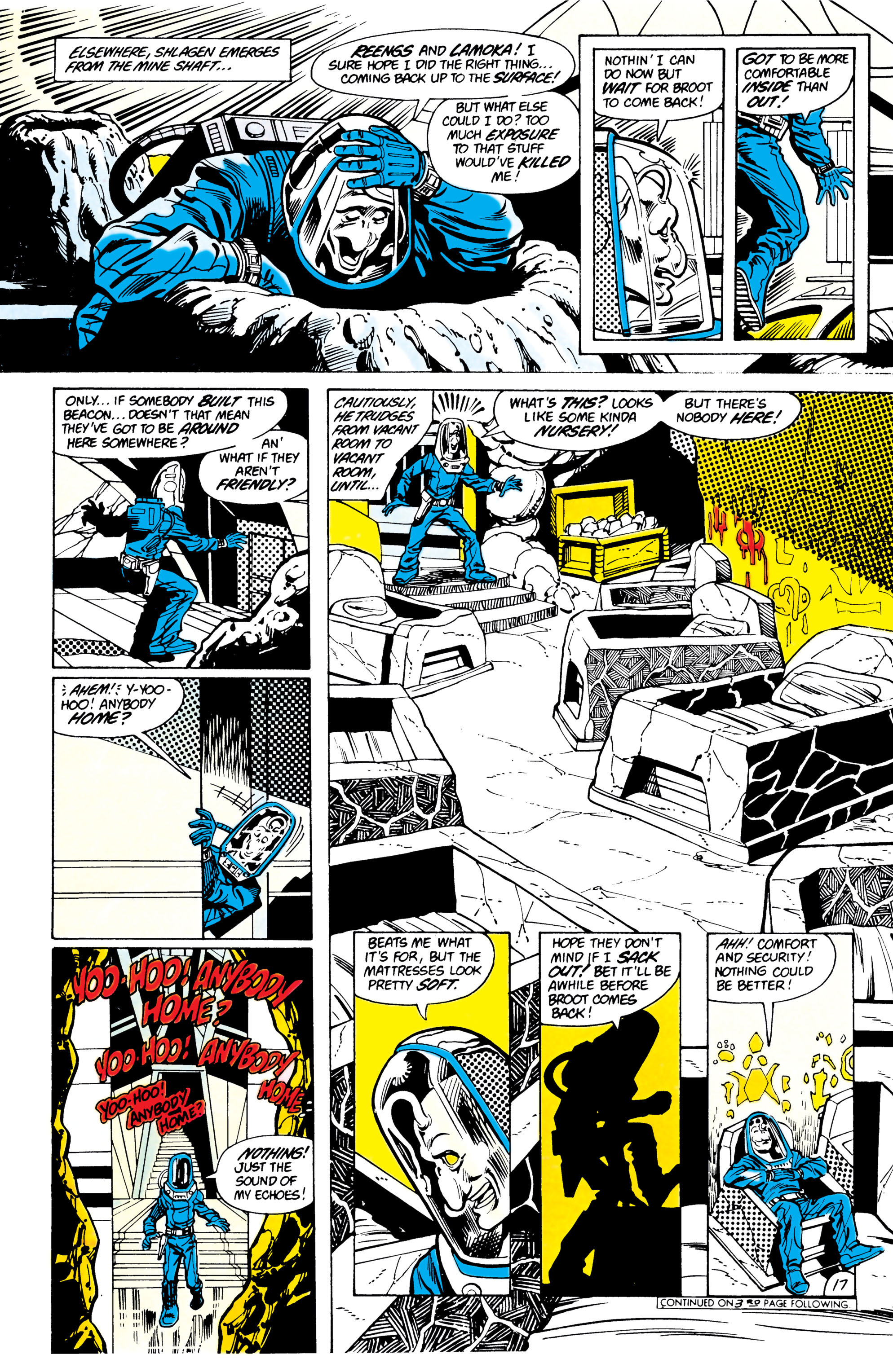 Read online The Omega Men (1983) comic -  Issue #12 - 17