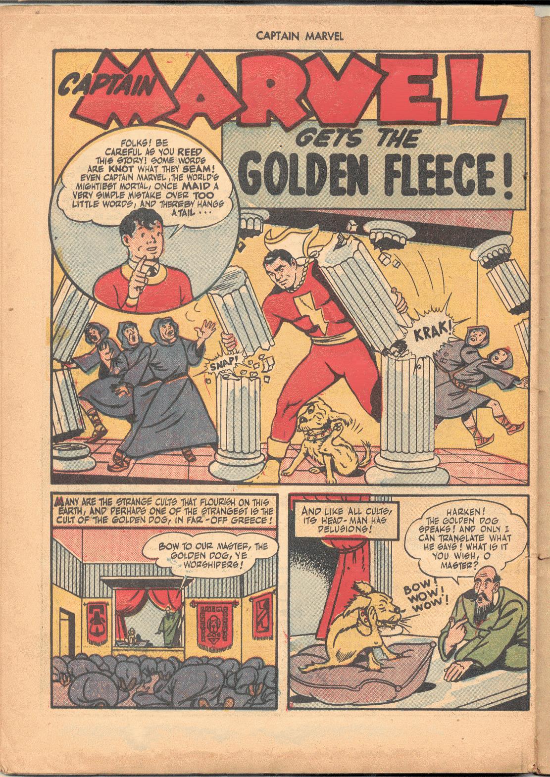 Read online Captain Marvel Adventures comic -  Issue #56 - 38