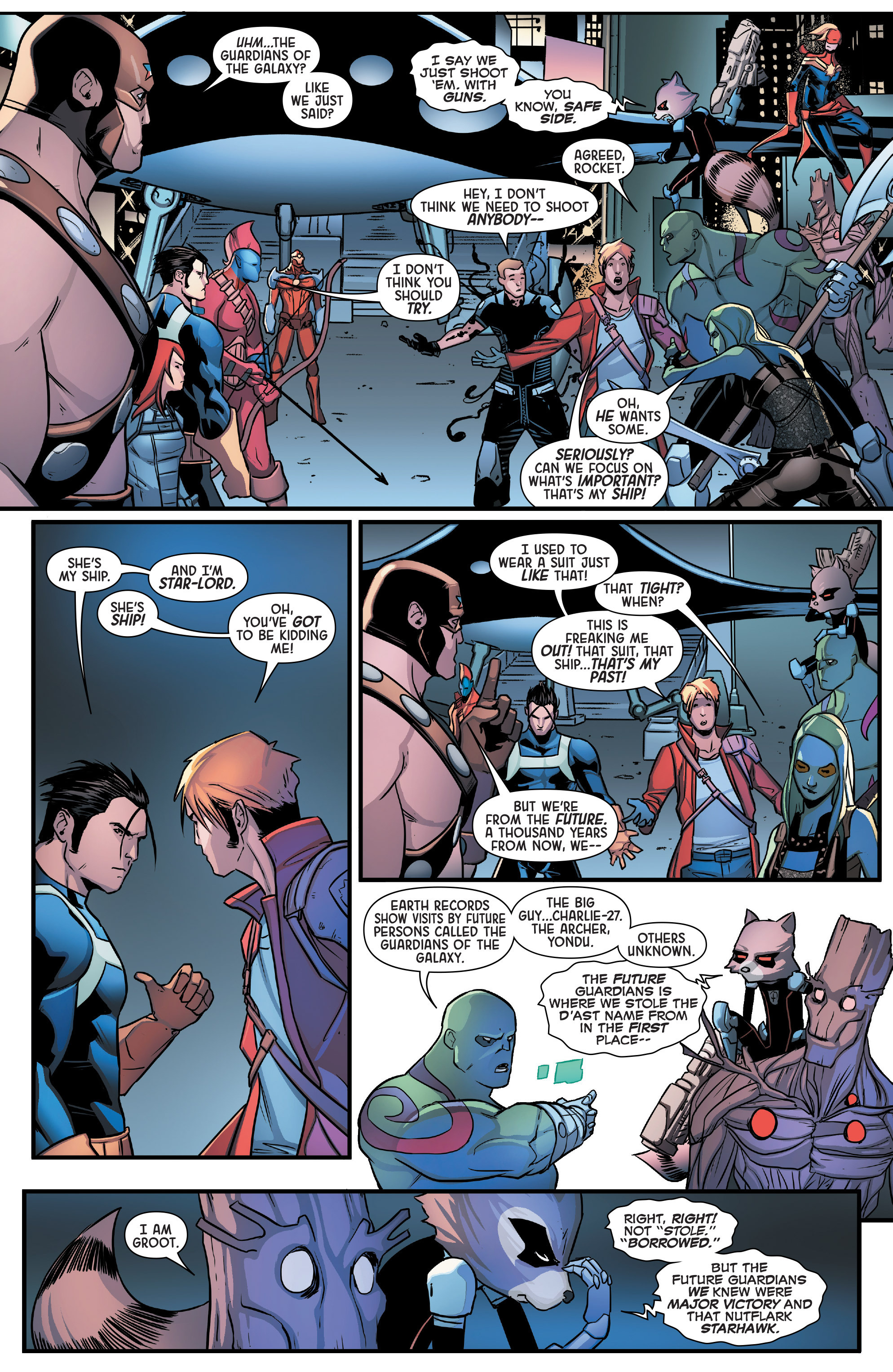 Read online Guardians 3000 comic -  Issue #6 - 13