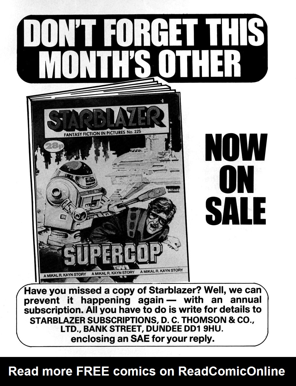 Read online Starblazer comic -  Issue #224 - 67